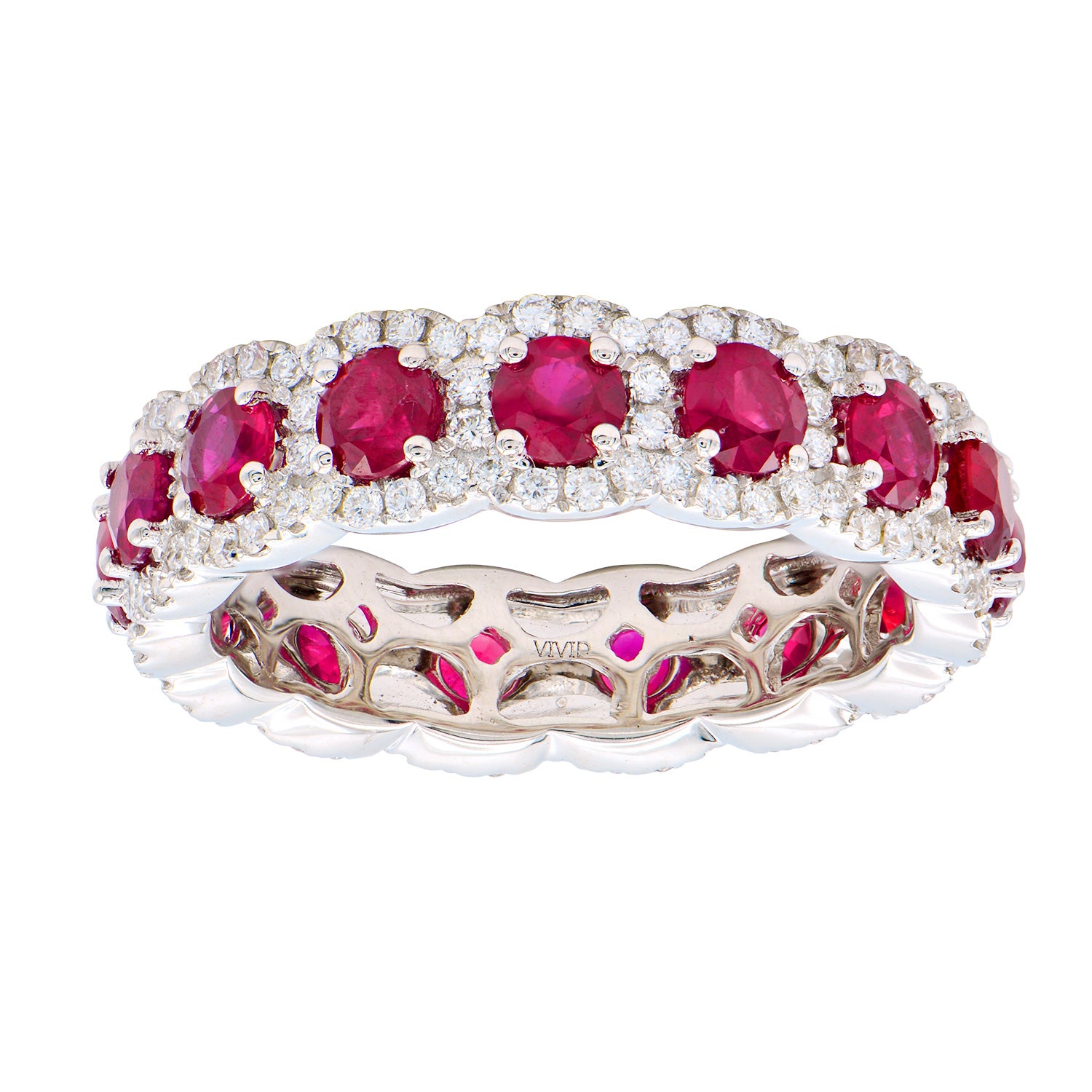 18KW Ruby Ring