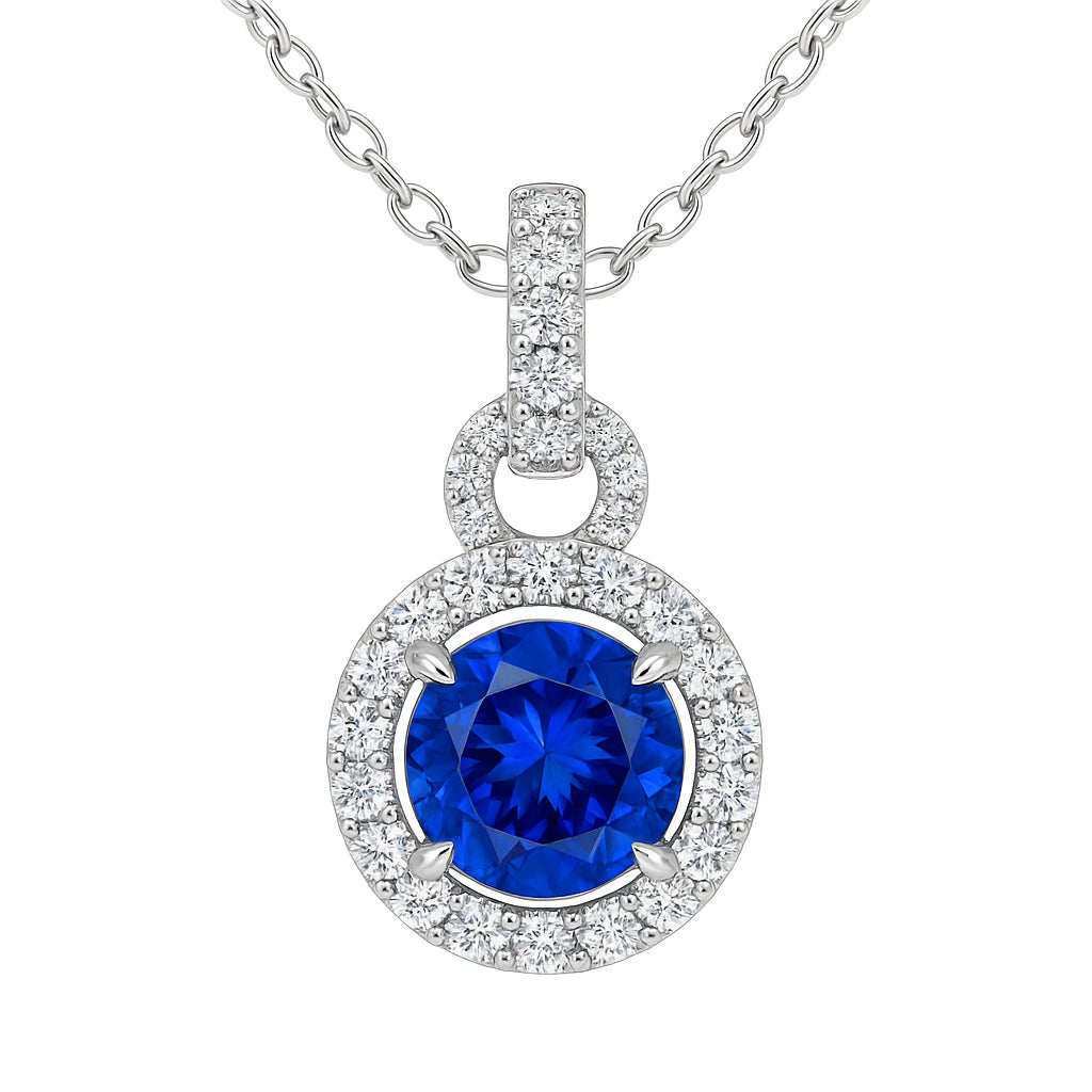 SP056489 - Pendant 18KW/1.8G 1SAPP-2.53CT 32RD-0.35CT