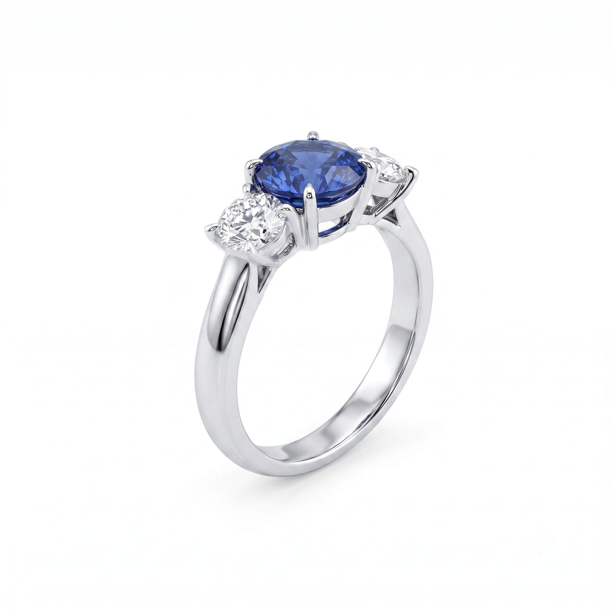 SR057064B - Ring 18KW/3.9G 1SAPP-1.19CT 2RD-0.82CT