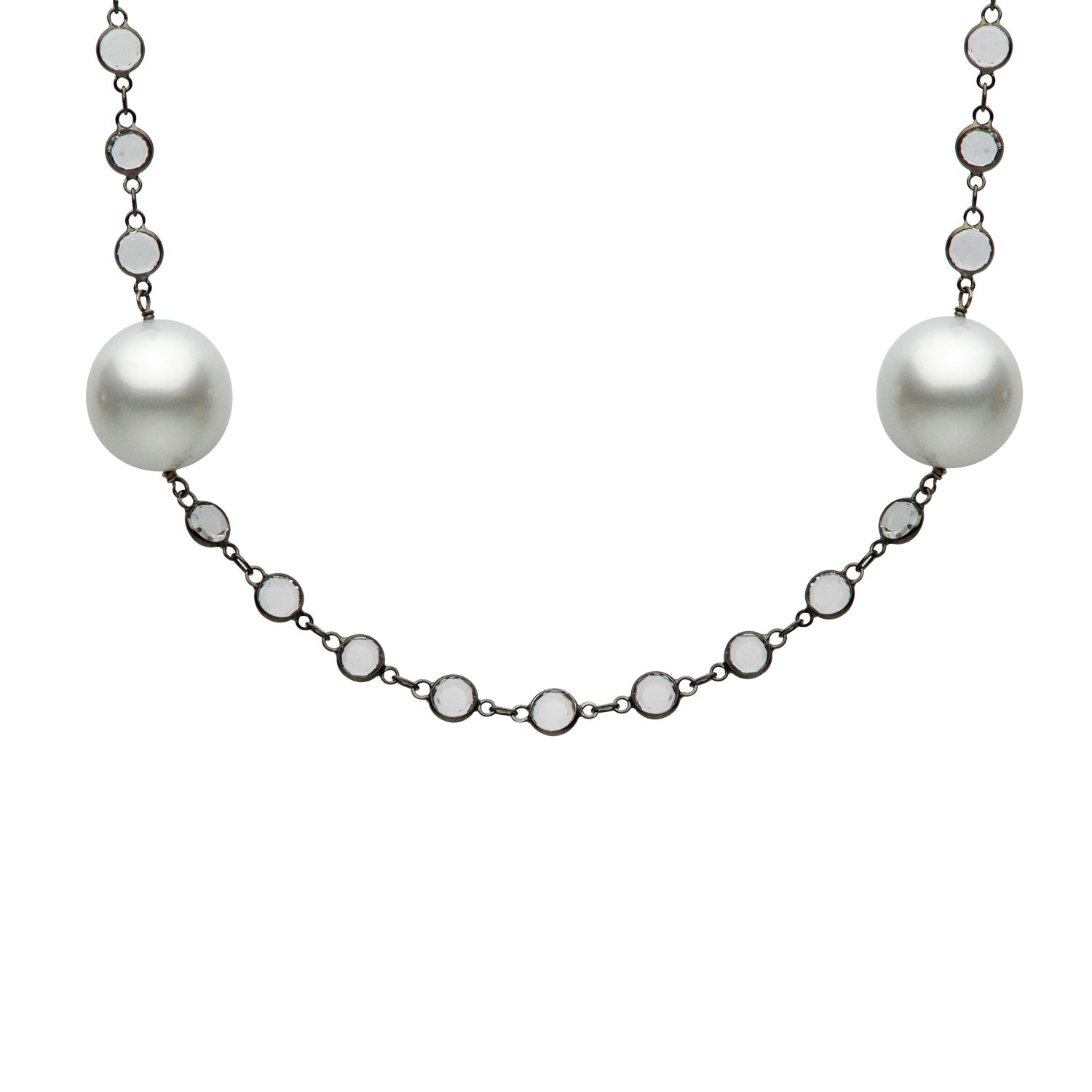 14K Yellow Gold South Sea Pearl Tincup, 12-13mm