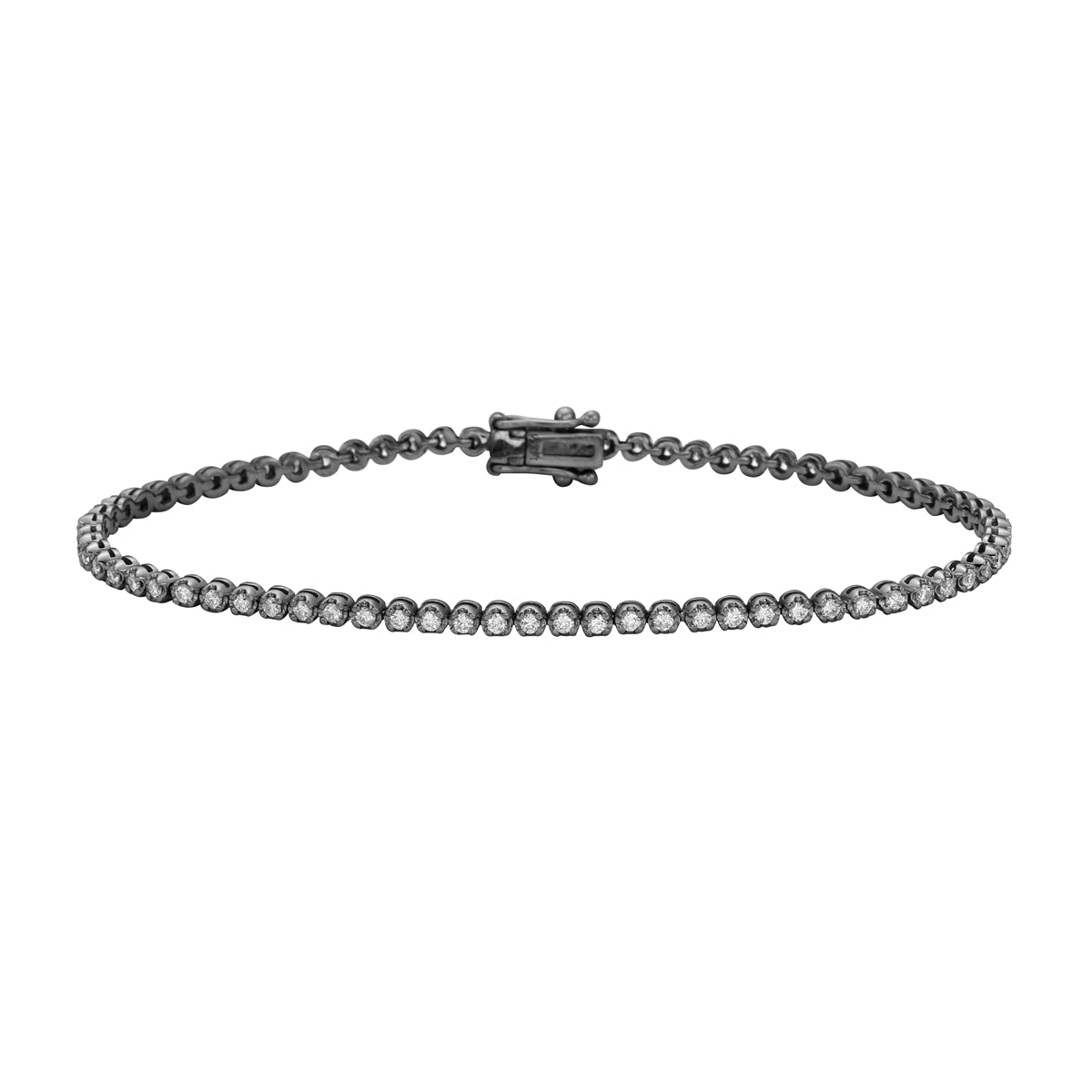 14K Black Gold Diamond Jamie Tennis Bracelet