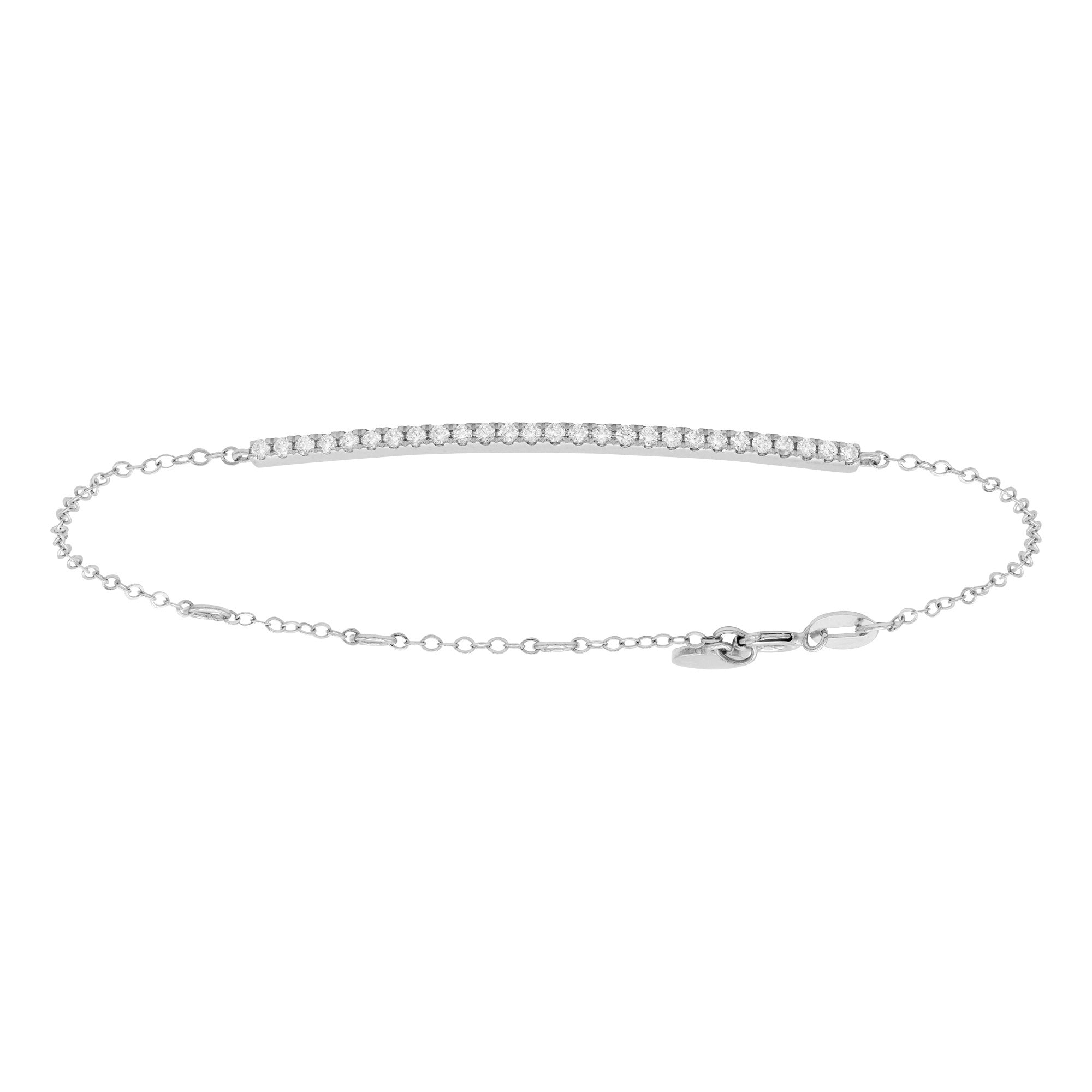 AB154389C - Bracelet 14KW/1.6G 22RD-0.45CT
