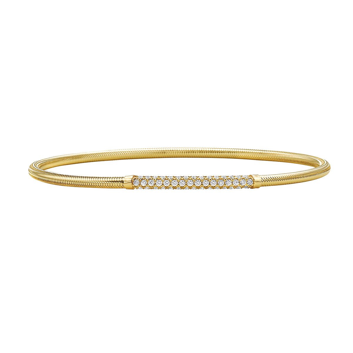 Bangle 14KY/2G 46RD-0.38CT