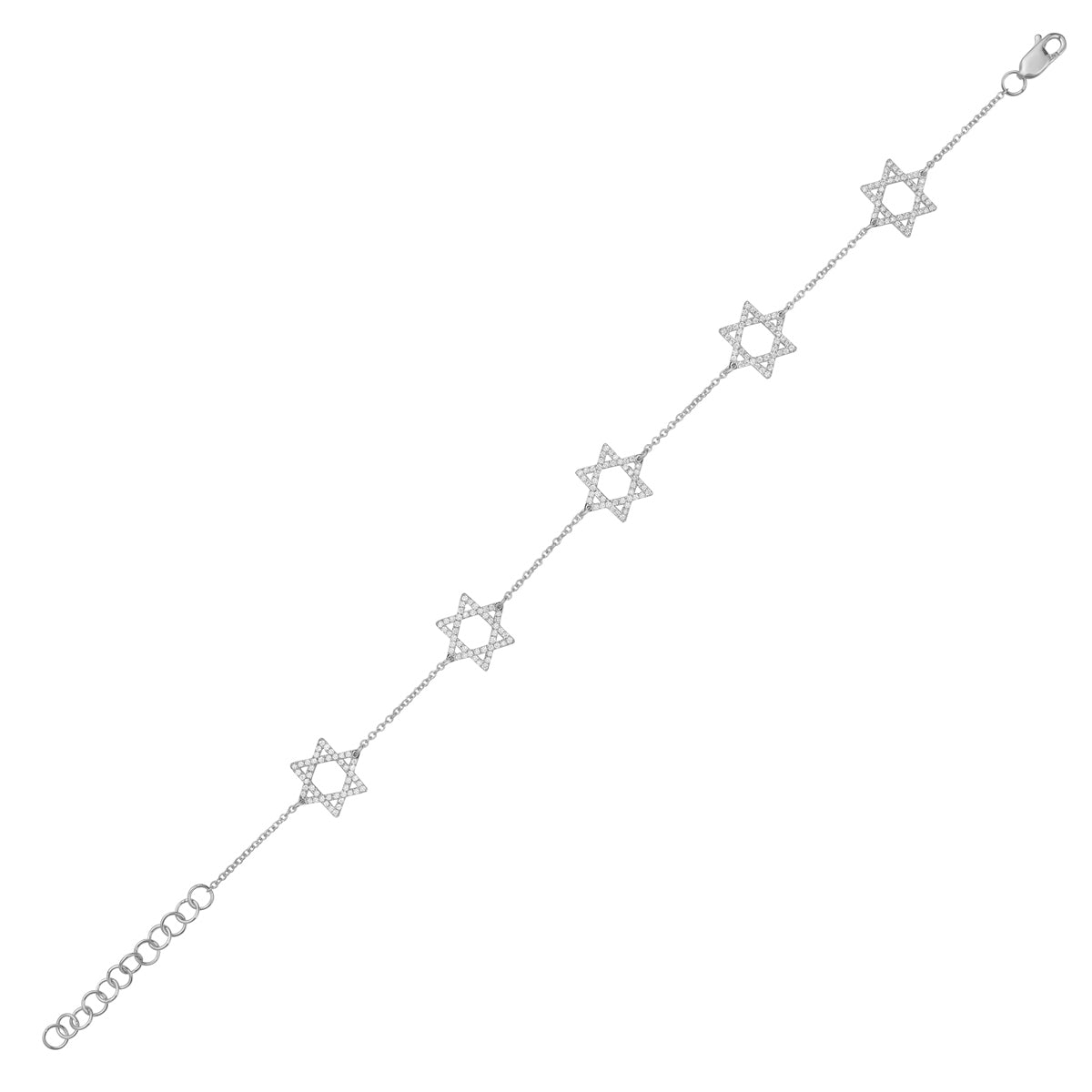 Bracelet 14KW/1.7G 230RD-0.42CT