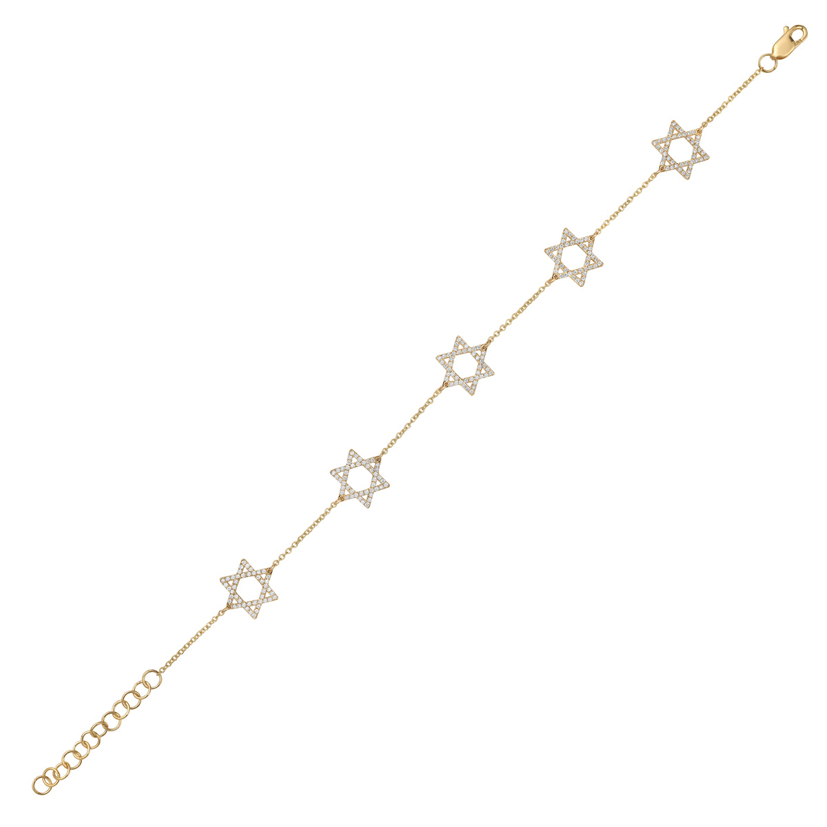 Bracelet 14KY/1.7G 230RD-0.42CT
