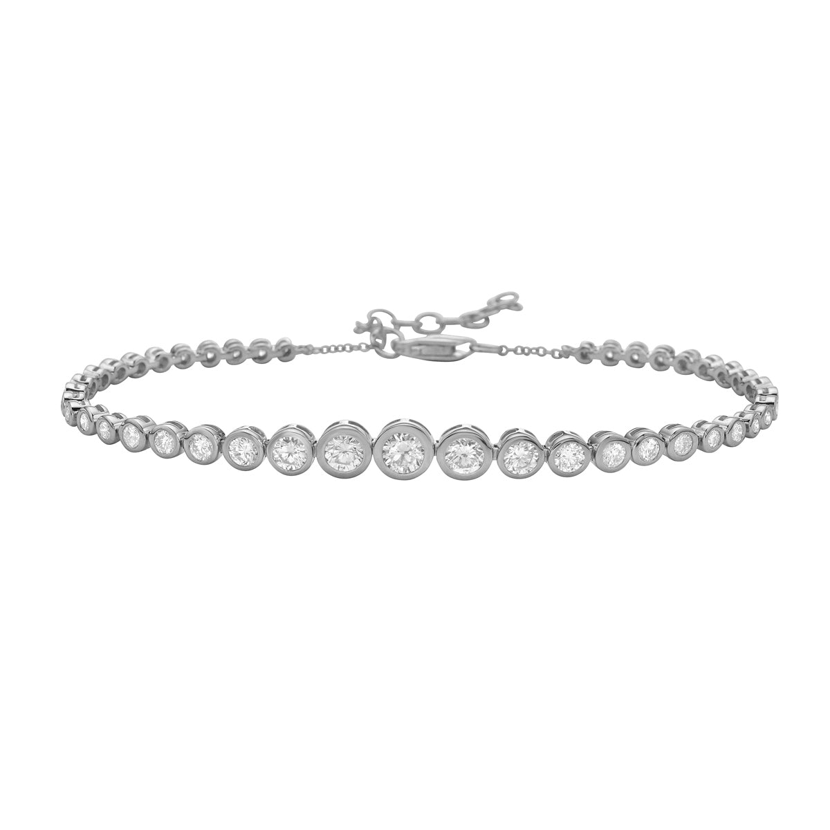 Bracelet 14KW/5.1G 3RD-0.51CT 40RD-1.12CT