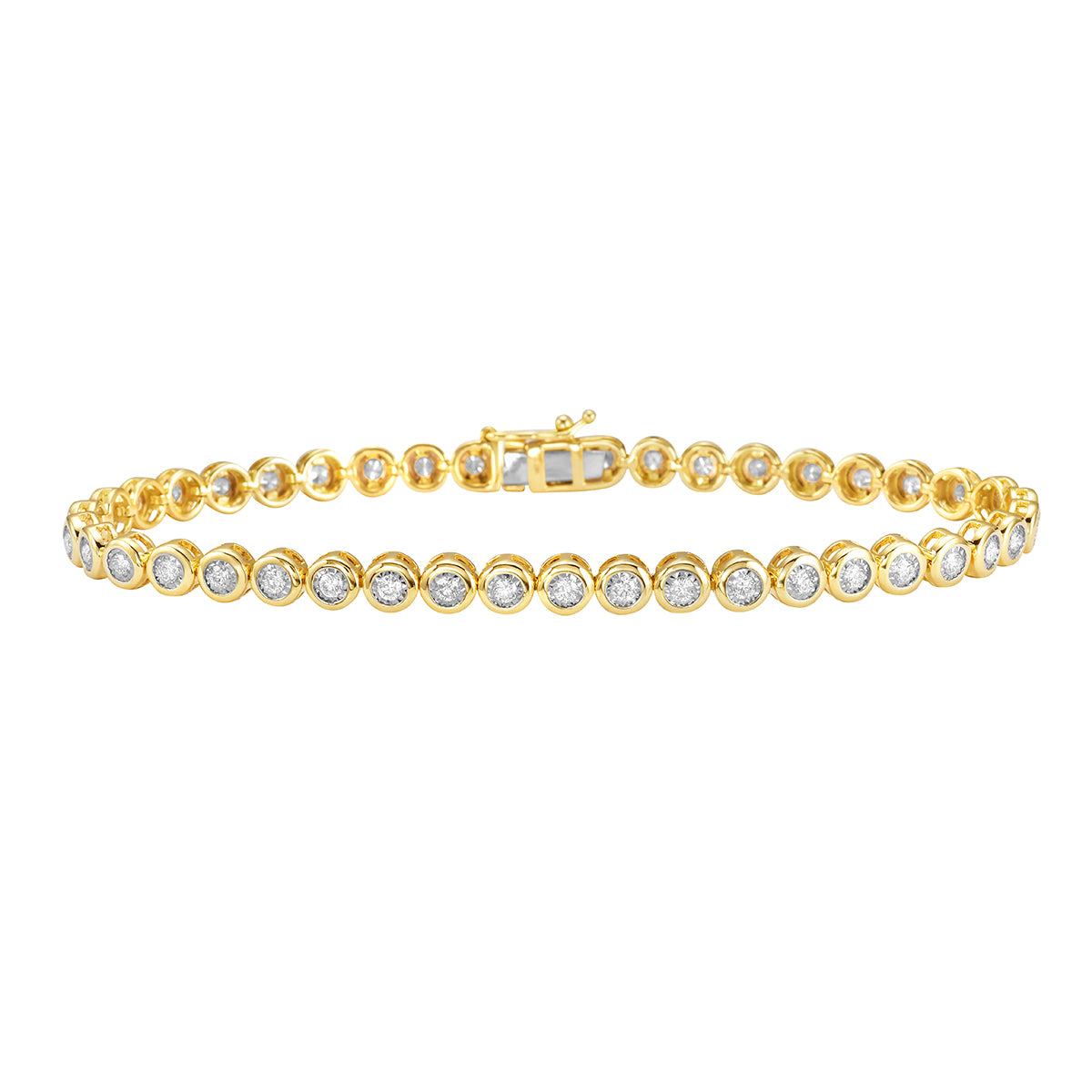 AB156217Y - Bracelet 14KY/8.5G 42RD-1.03CT