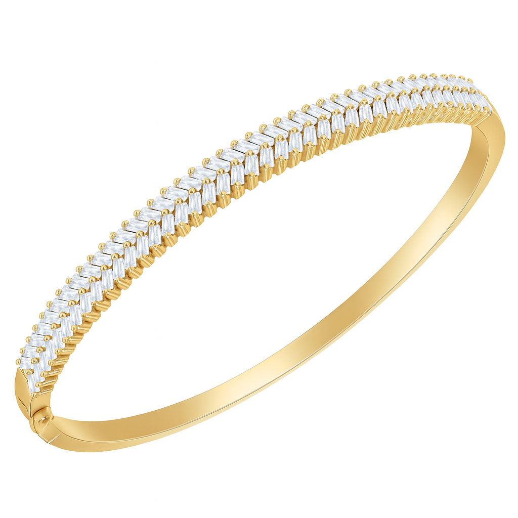 14K Yellow Gold Diamond Bracelet, 1.45ct