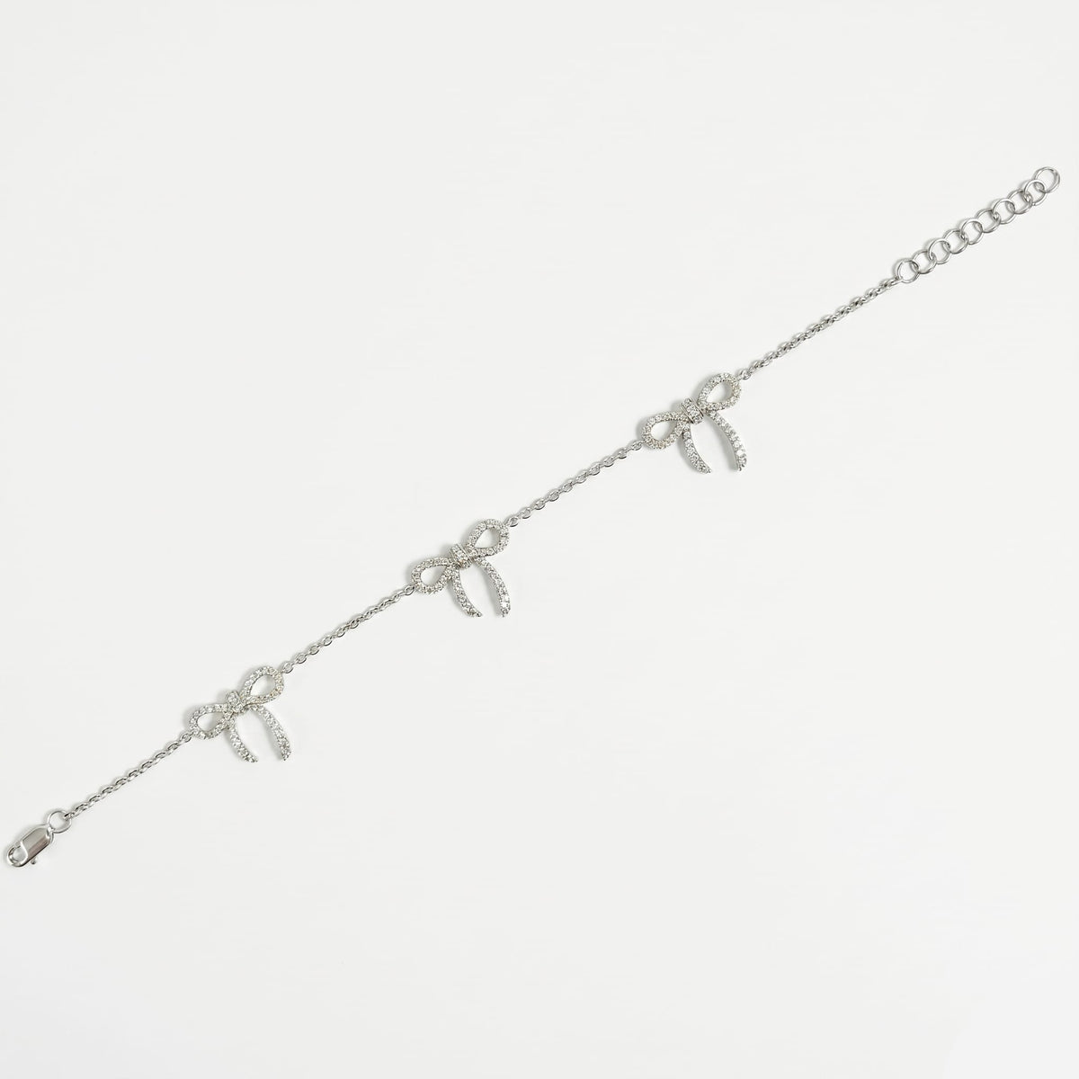 AB156974 - Bracelet 14KW/4.5G 132RD-0.69CT