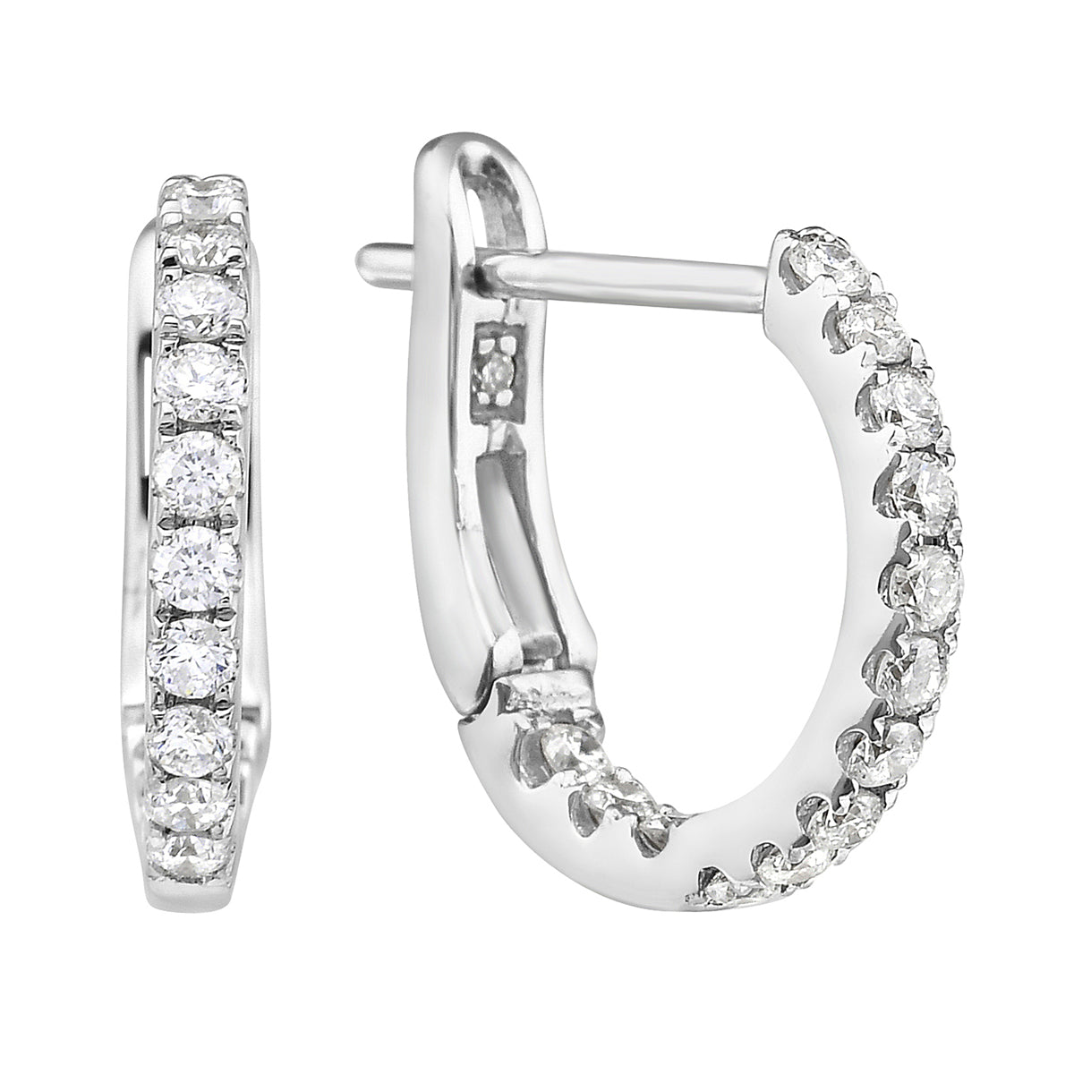 AE154446C - Earrings 14KW/1.6G 28RD-0.29CT