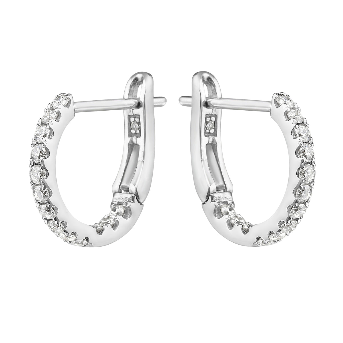 AE154446C - Earrings 14KW/1.6G 28RD-0.29CT