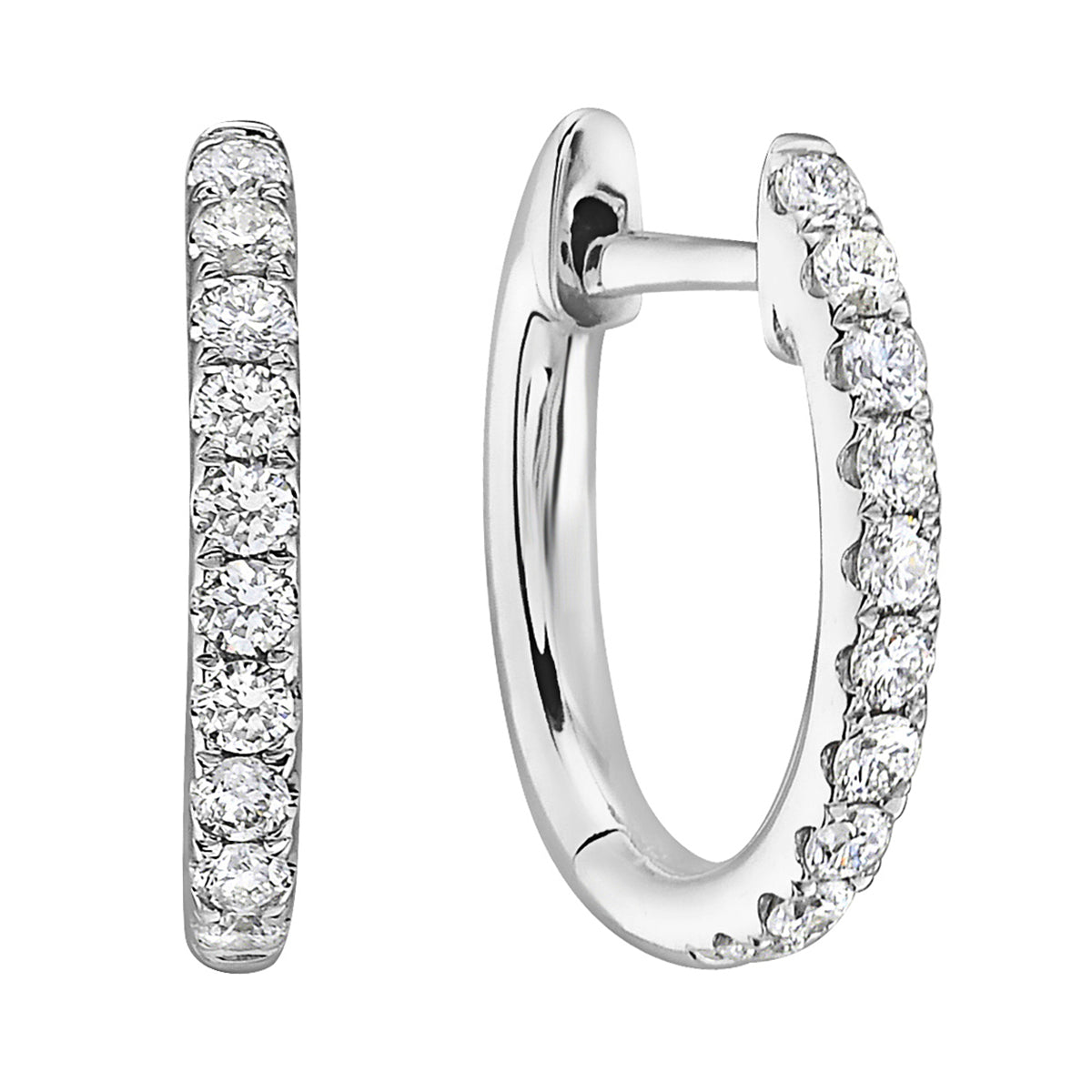AE154530Y - Earrings 14KY/1.3G 20RD-0.20CT