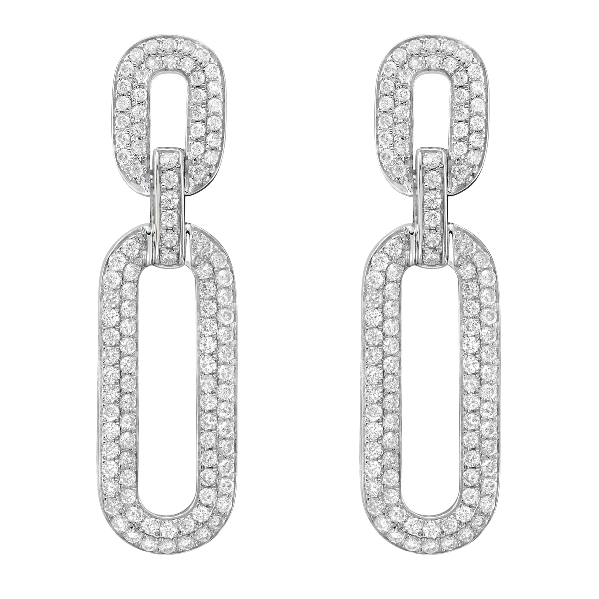 AE156213 - Earrings 14KW/4.0G 212RD-1.11CT