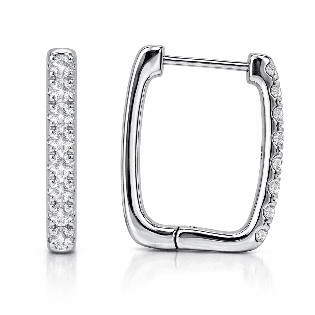 AE156922 - Earrings 14KW/3.1G 16RD-0.46CT