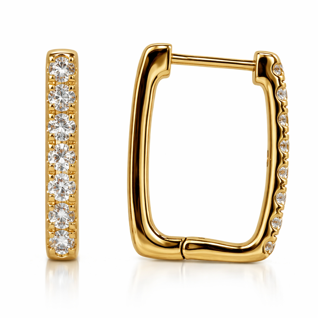 AE156922Y - Earrings 14KY/3.4G 16RD-0.46CT