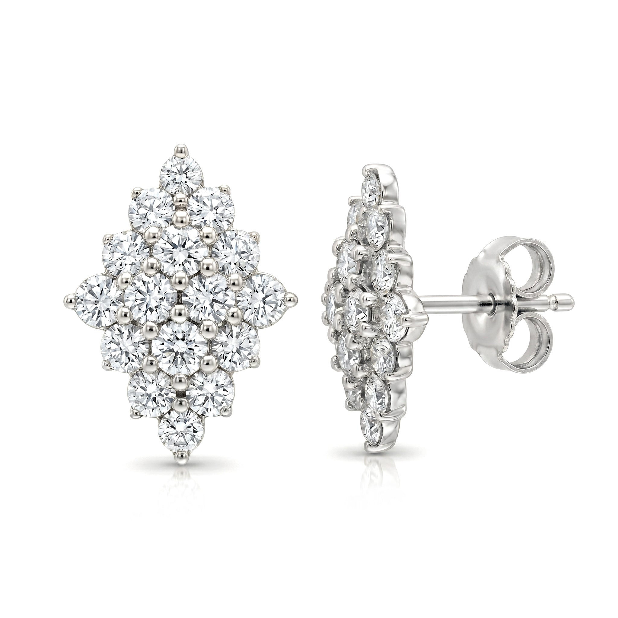 AE156927 - Earrings 14KY/2.6G 32RD-1.52CT