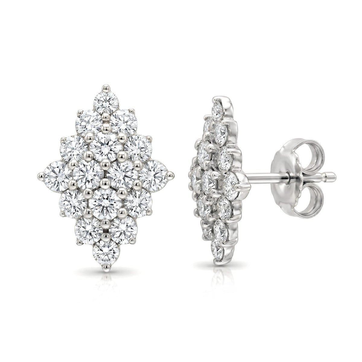 AE156927 - Earrings 14KY/2.6G 32RD-1.52CT
