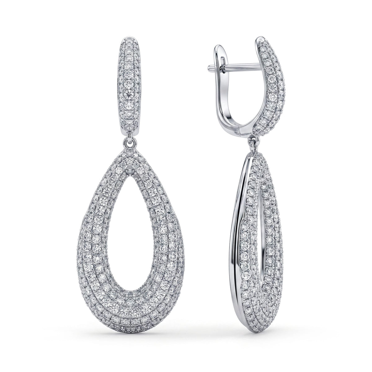 AE156961 - Earrings 14KW/4.2G 352RD-1.58CT