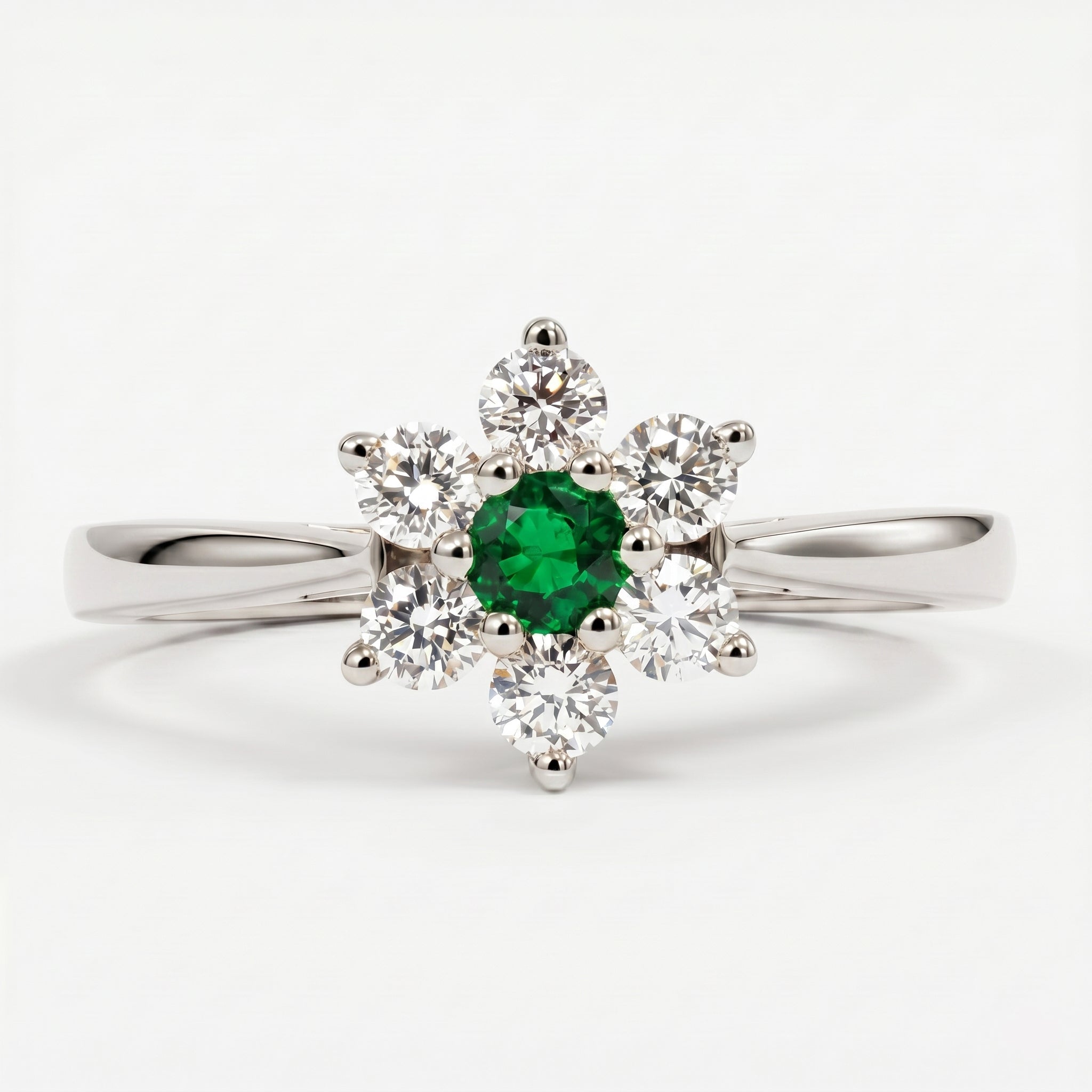 ER056963 - 18KW/2.57GR 1EMER-0.13CT 6RD-0.44CT