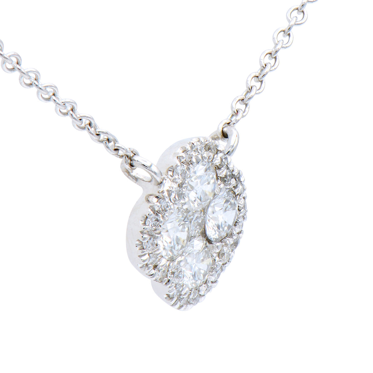14K Yellow Gold Diamond Necklace, 0.36ct