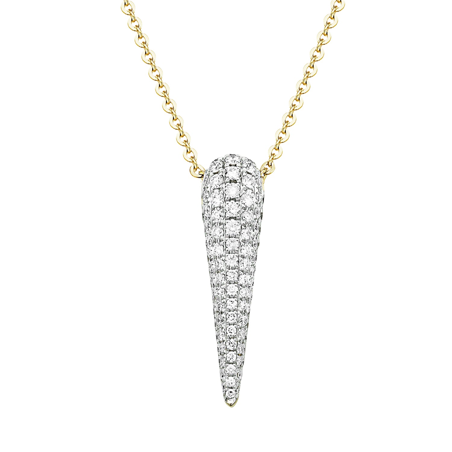 AP154784YB - Pendant 14KY/2.5G 94RD-0.47CT
