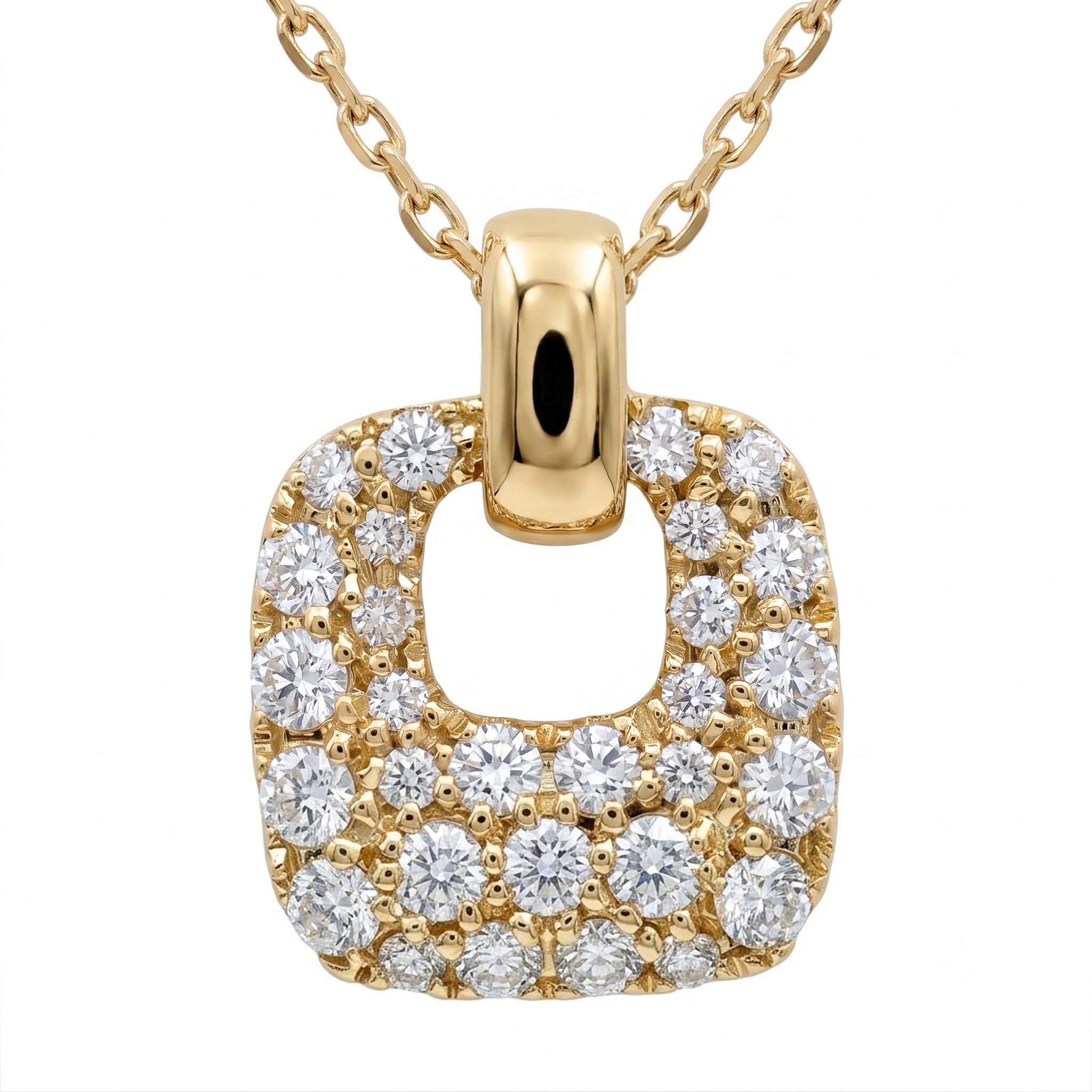 AP157101Y - Pendant 14KY/3.17G 29RD-0.49CT