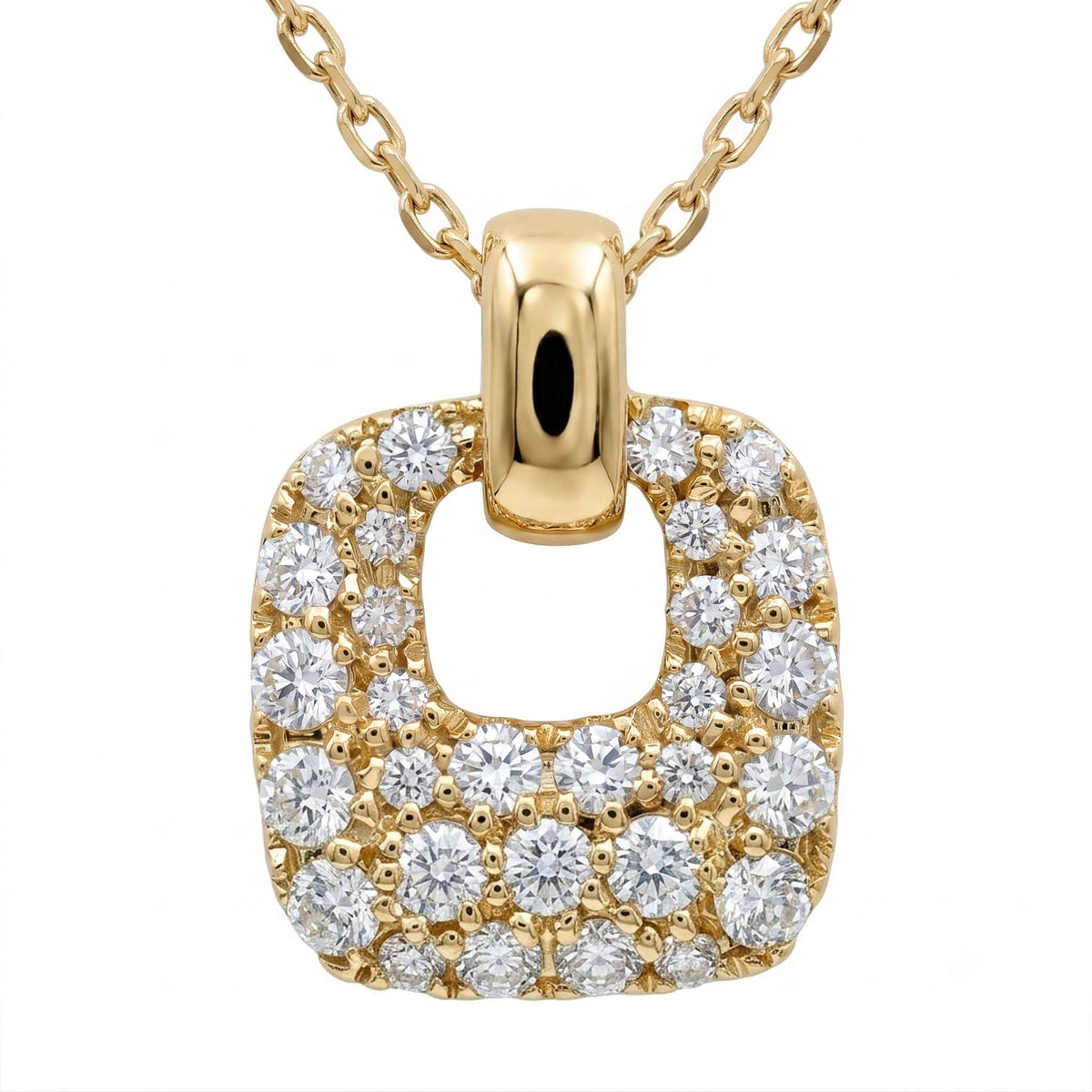 AP157101Y - Pendant 14KY/3.17G 29RD-0.49CT