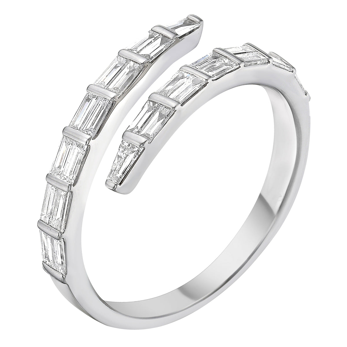 AR155644 - Ring 14KW/2.6G 26BD-0.59CT