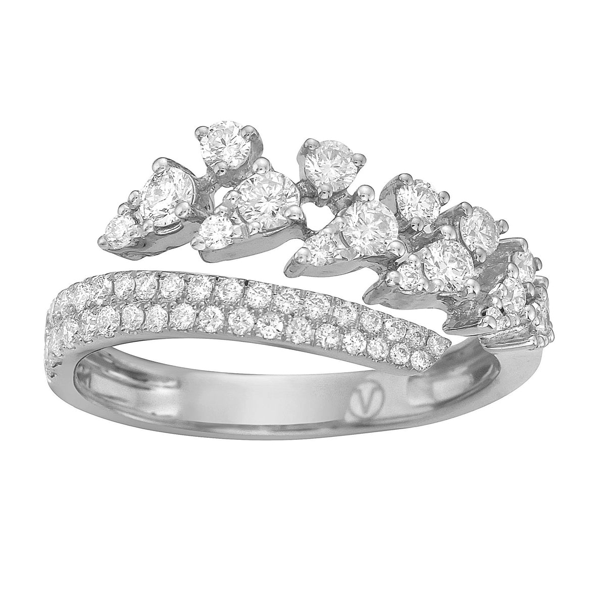 AR156415 - Ring 14KW/2.7G 54RD-0.65CT