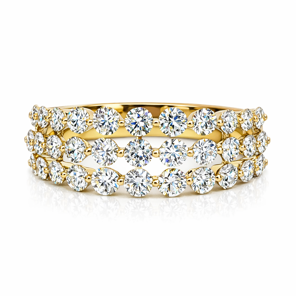 AR156915Y - Ring 14KY/5.3G 26RD-0.80CT