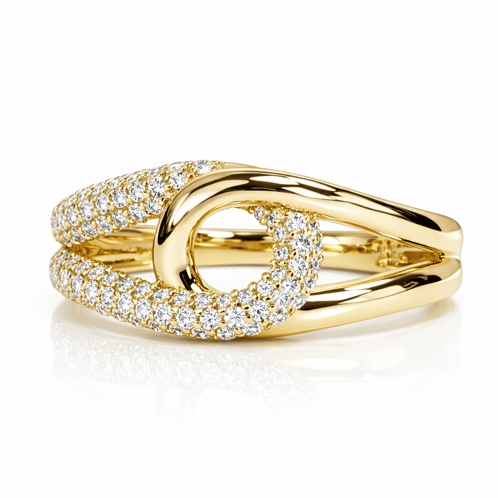 AR156949Y - Ring 14KY/2.6G 82RD-0.34CT