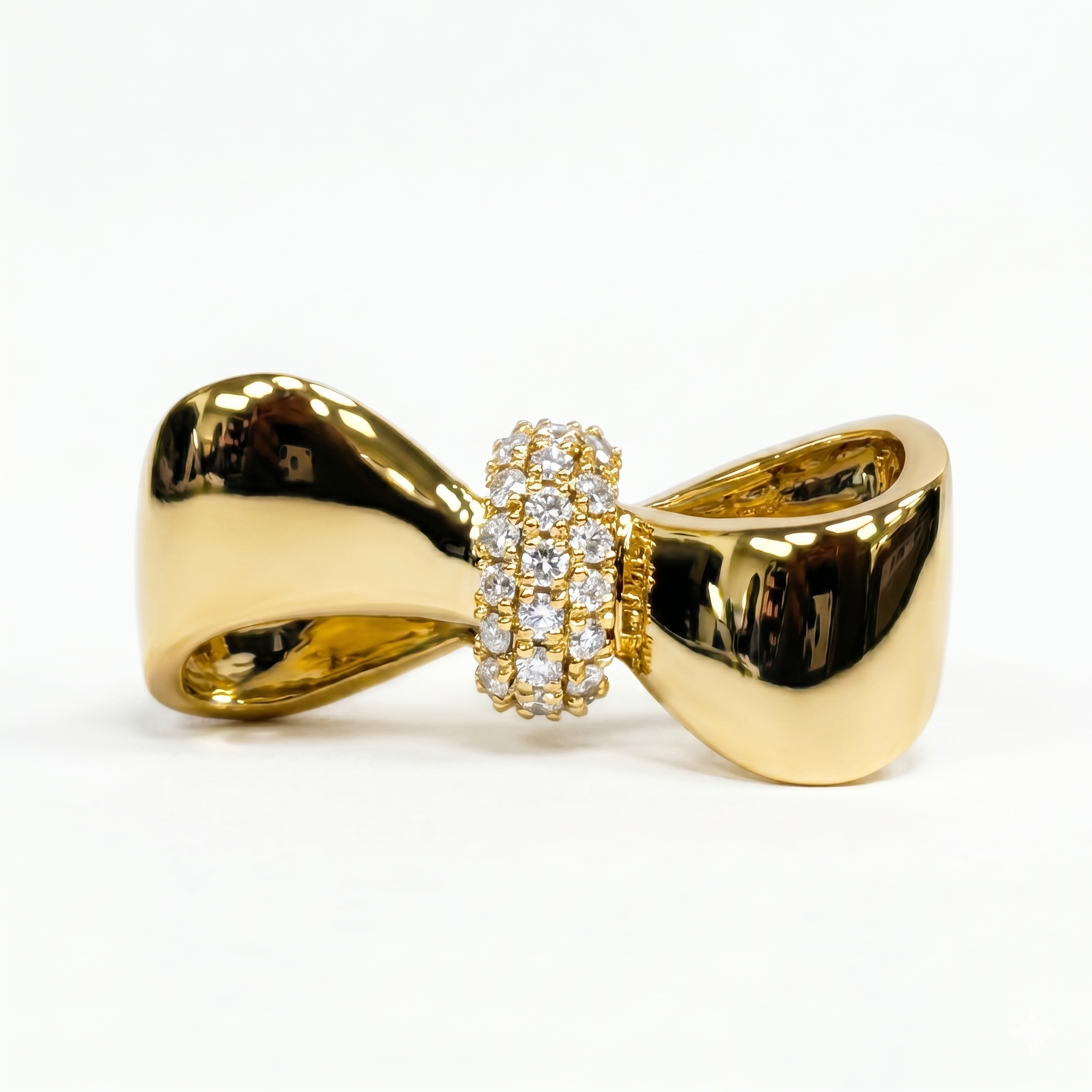 AR156971Y - Ring 14KY/4G 25RD-0.17CT