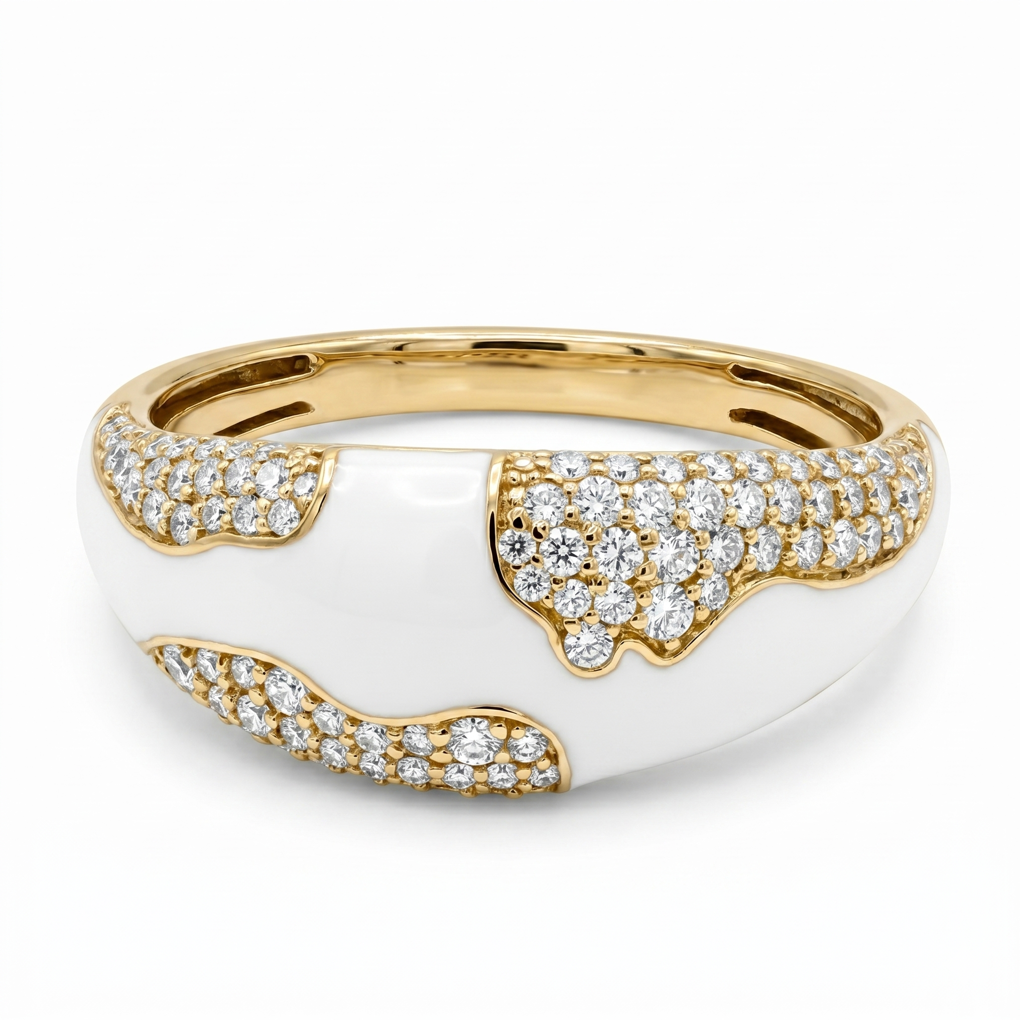 AR156982 - Ring 14KY/3G 90RD-0.37CT