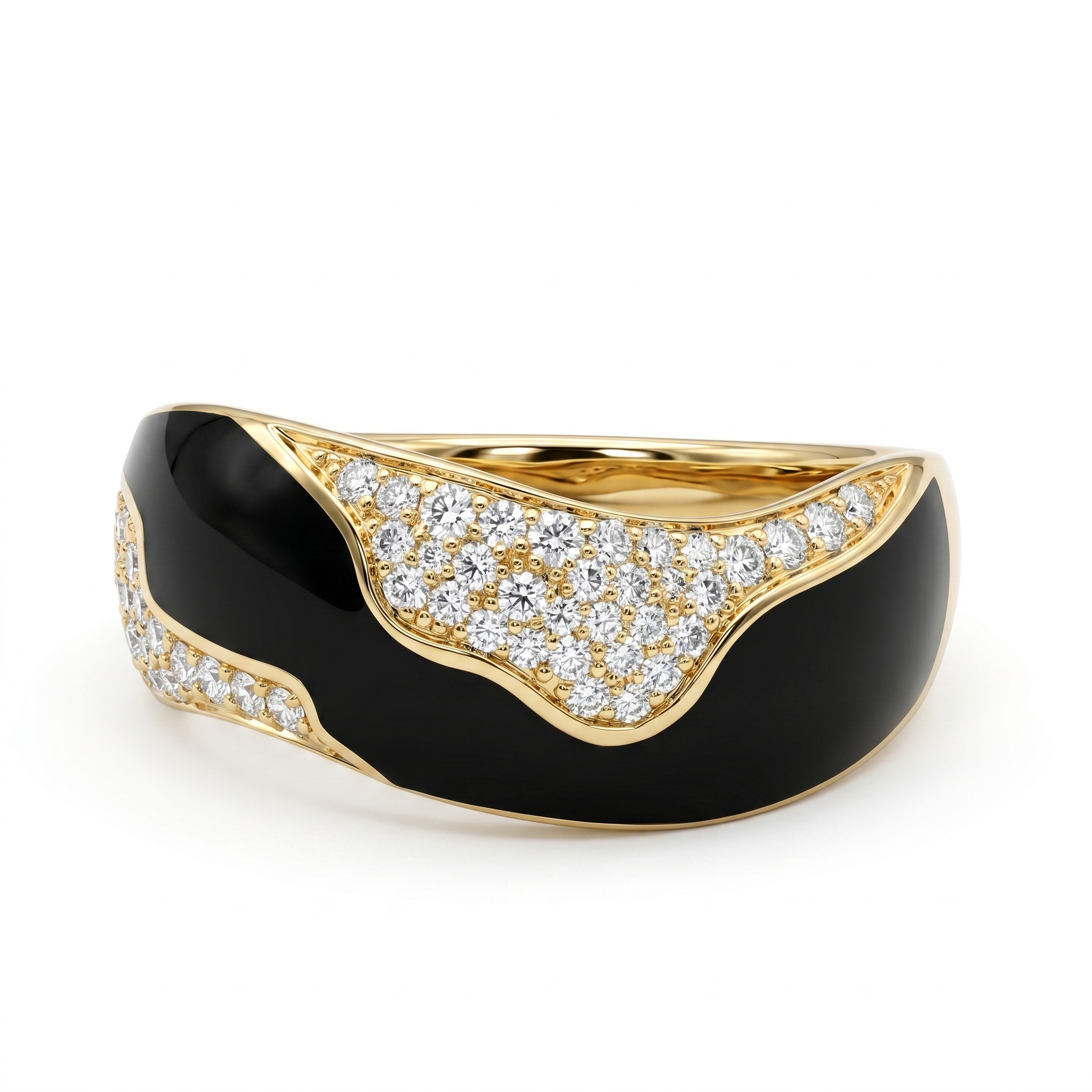 AR156983 - Ring 14KY/3.9G 64RD-0.30CT
