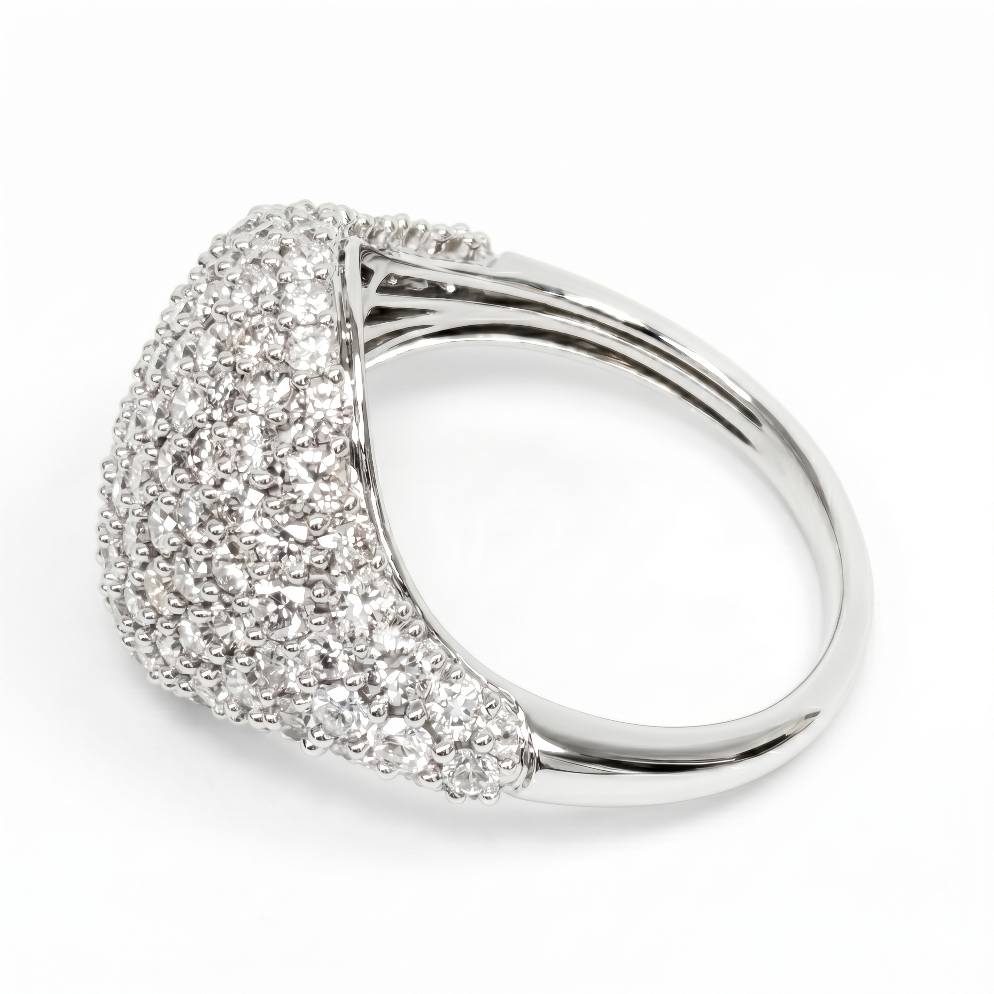 AR157003 - Ring 14KW/3.6G 20RD-0.57CT 93RD-1.60CT