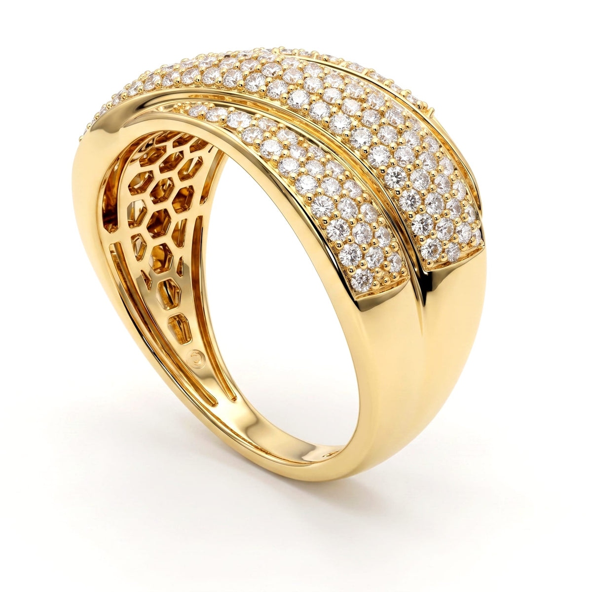 AR157006Y - Ring 14KY/5.2G 159RD-0.64CT
