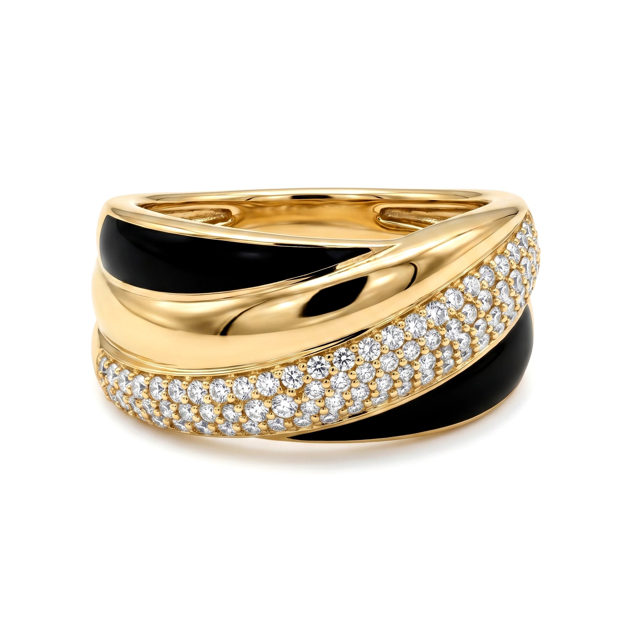AR157008Y - Ring 14KY/5.8G 83RD-0.32CT