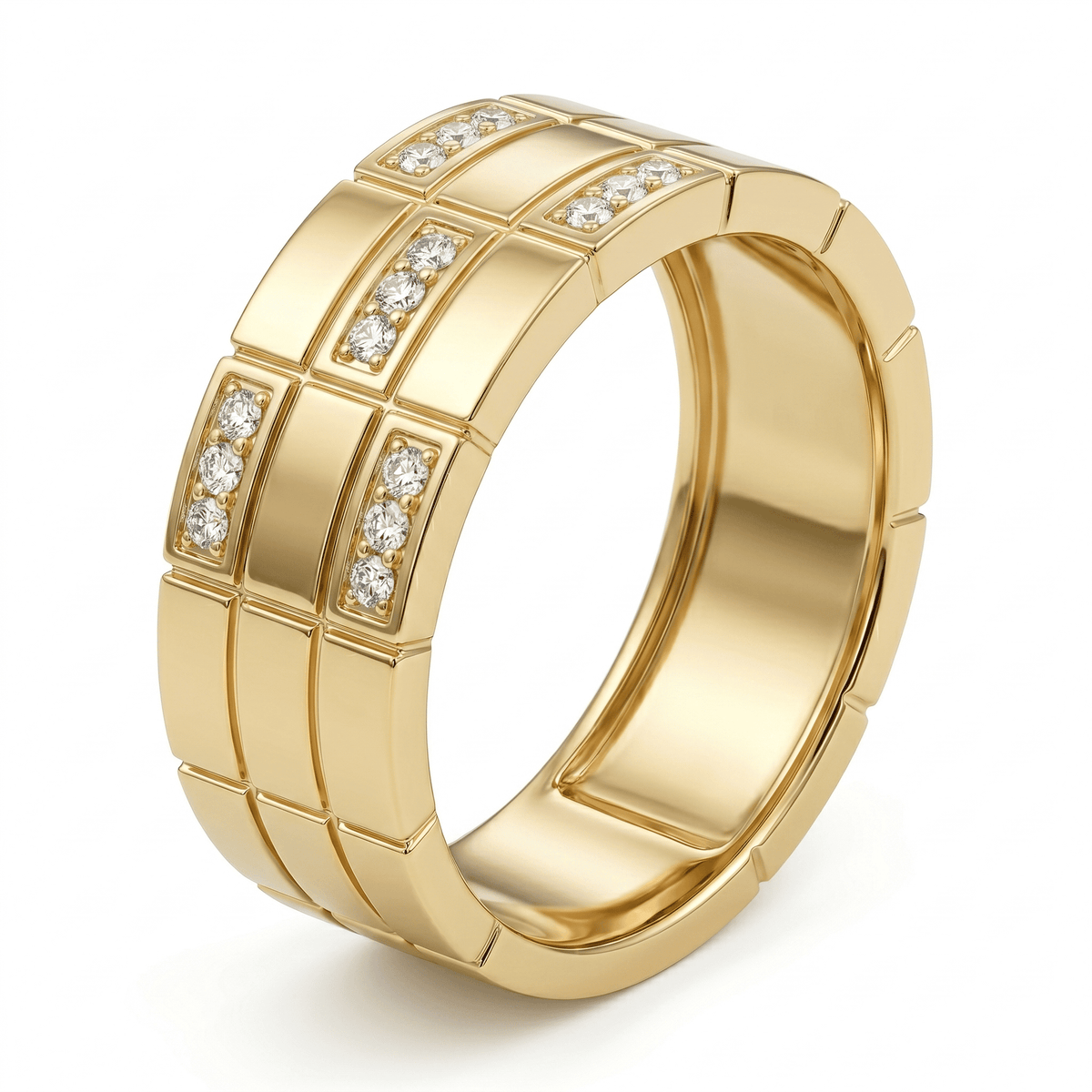 AR157098Y - Ring 14KY/4.5G 27RD-0.16CT