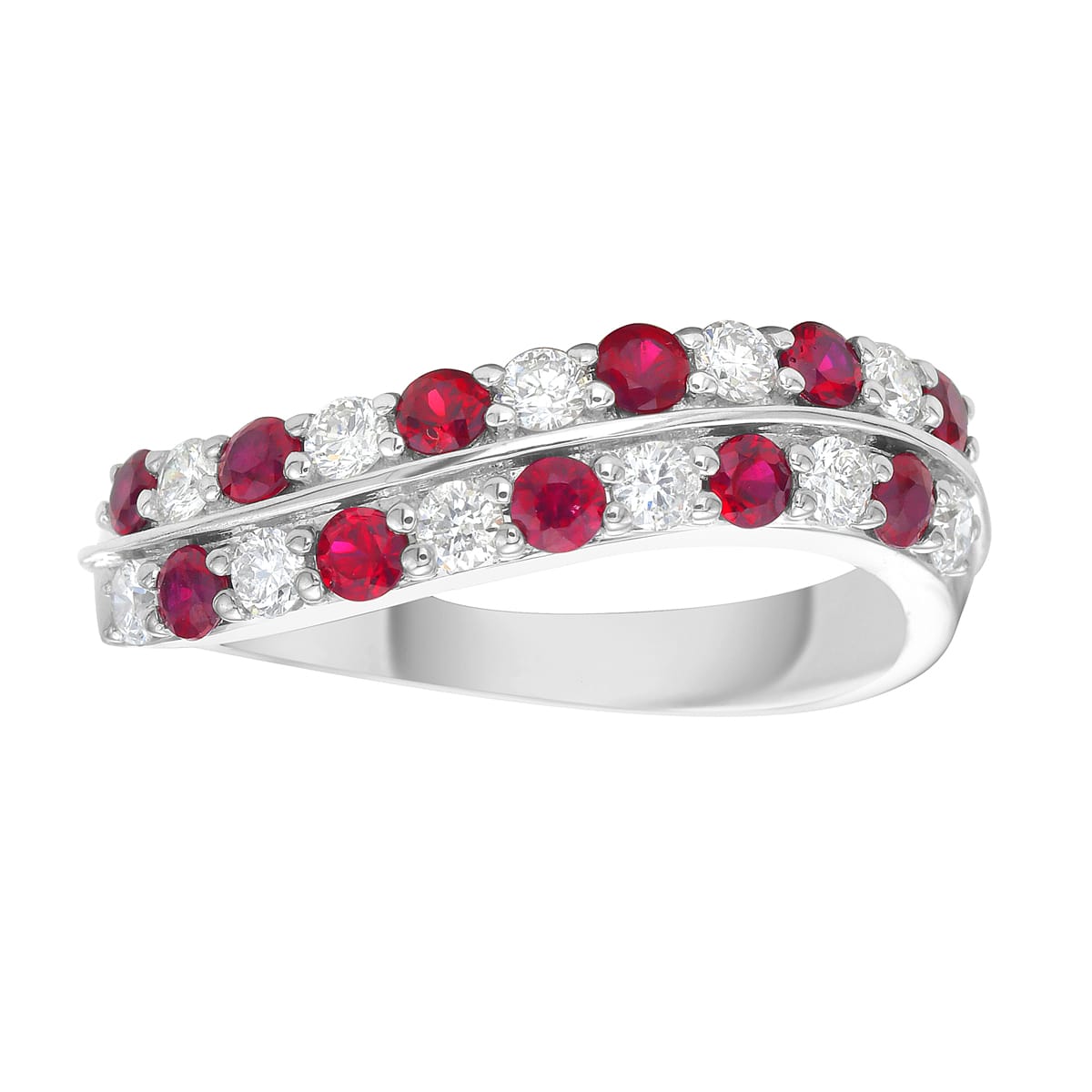 18K Yellow Gold Ruby Ring, 0.54ct
