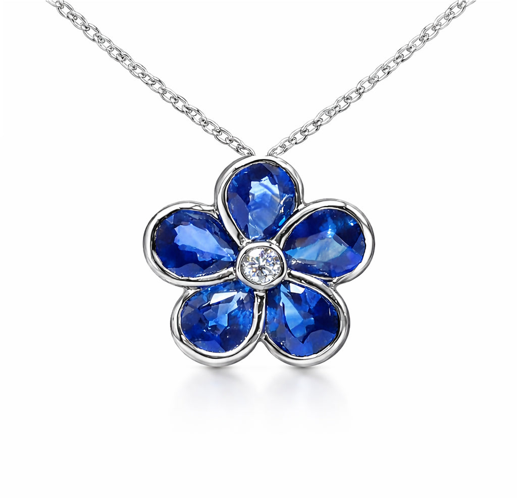 ASP156279 - Pendant 14KW/1.7G 5SAPP-1.97CT 1RD-0.03CT