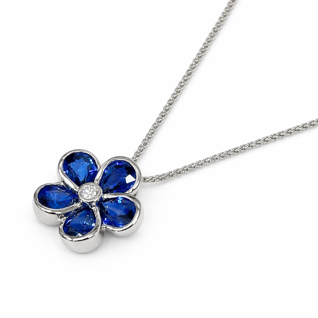 ASP156279 - Pendant 14KW/1.7G 5SAPP-1.97CT 1RD-0.03CT