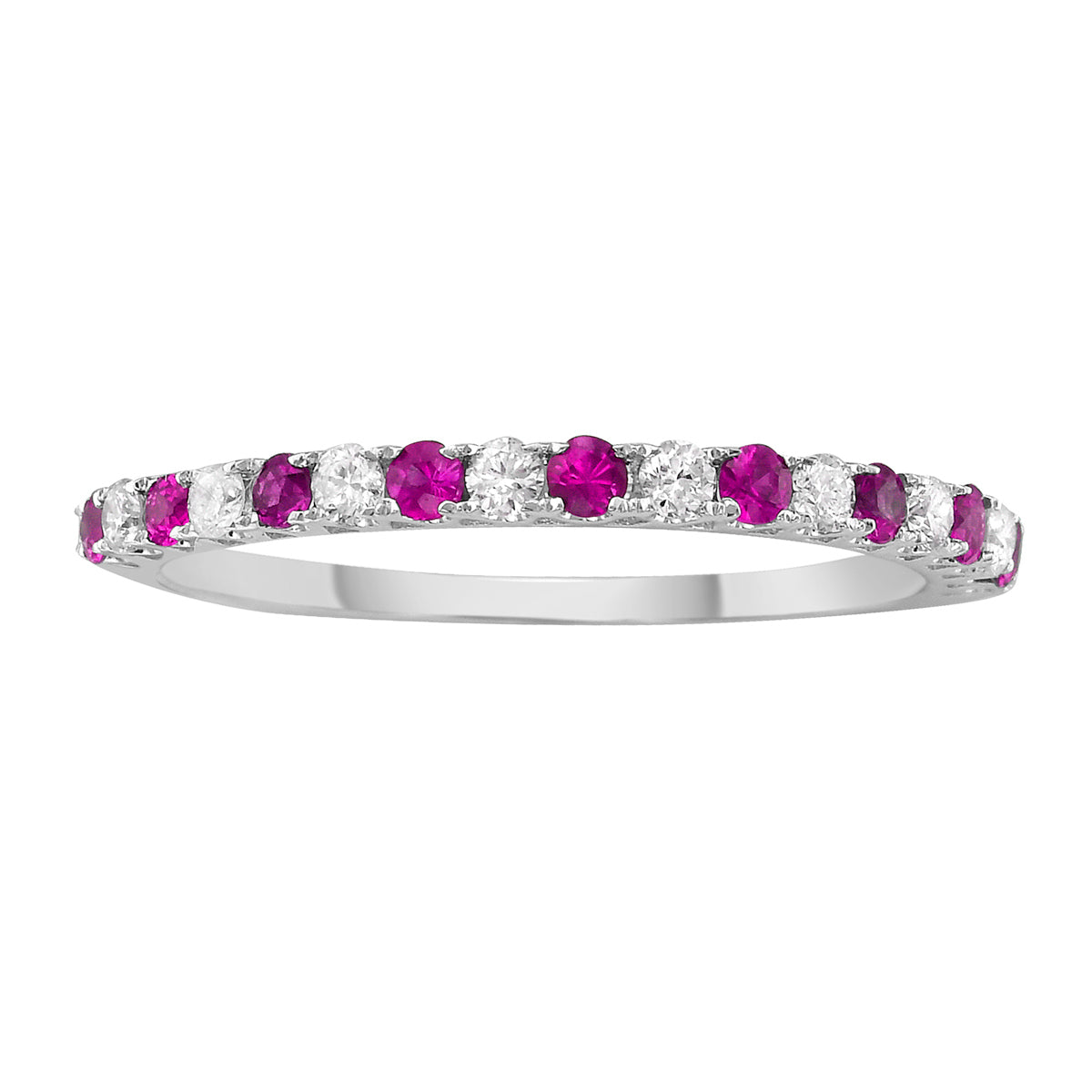 ASR153313P - Ring14KW/2.4G 12P.SAPP-0.21CT 12RD-0.12CT