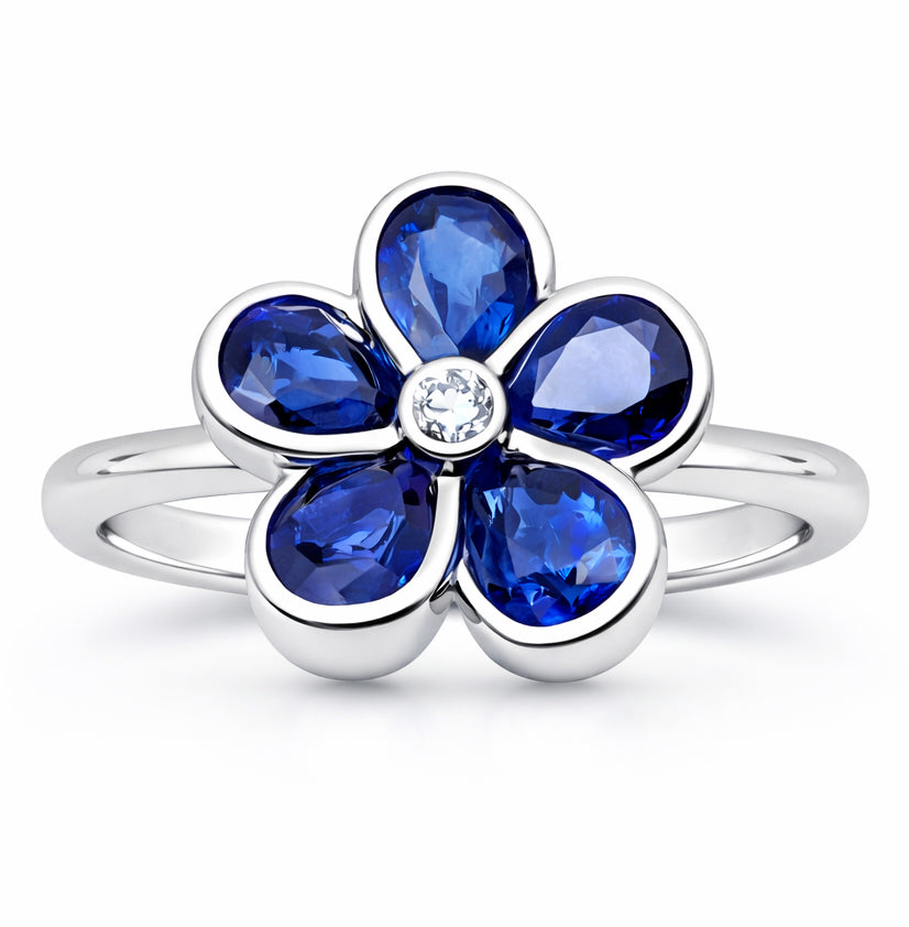 ASR156943 - Ring 14KW/3.6G 5SAPP-1.94CT 1RD-0.03CT