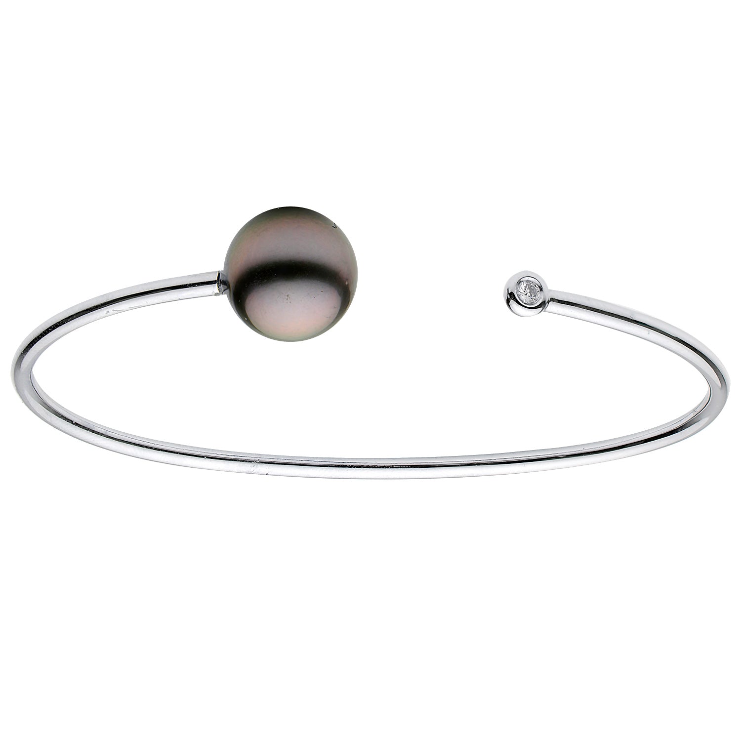 18KW Tahitian Pearl Bracelet, 11-12mm