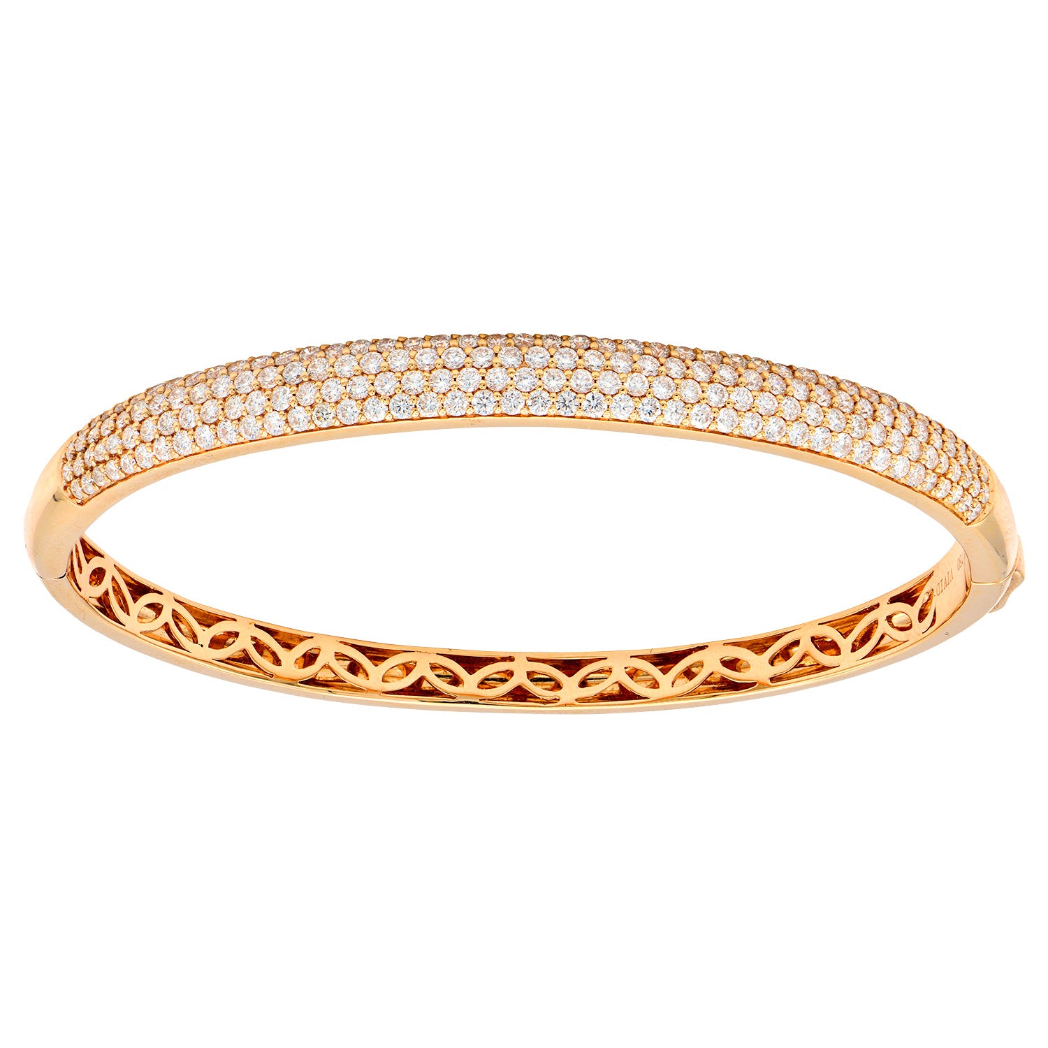 18KR Diamond Bangle