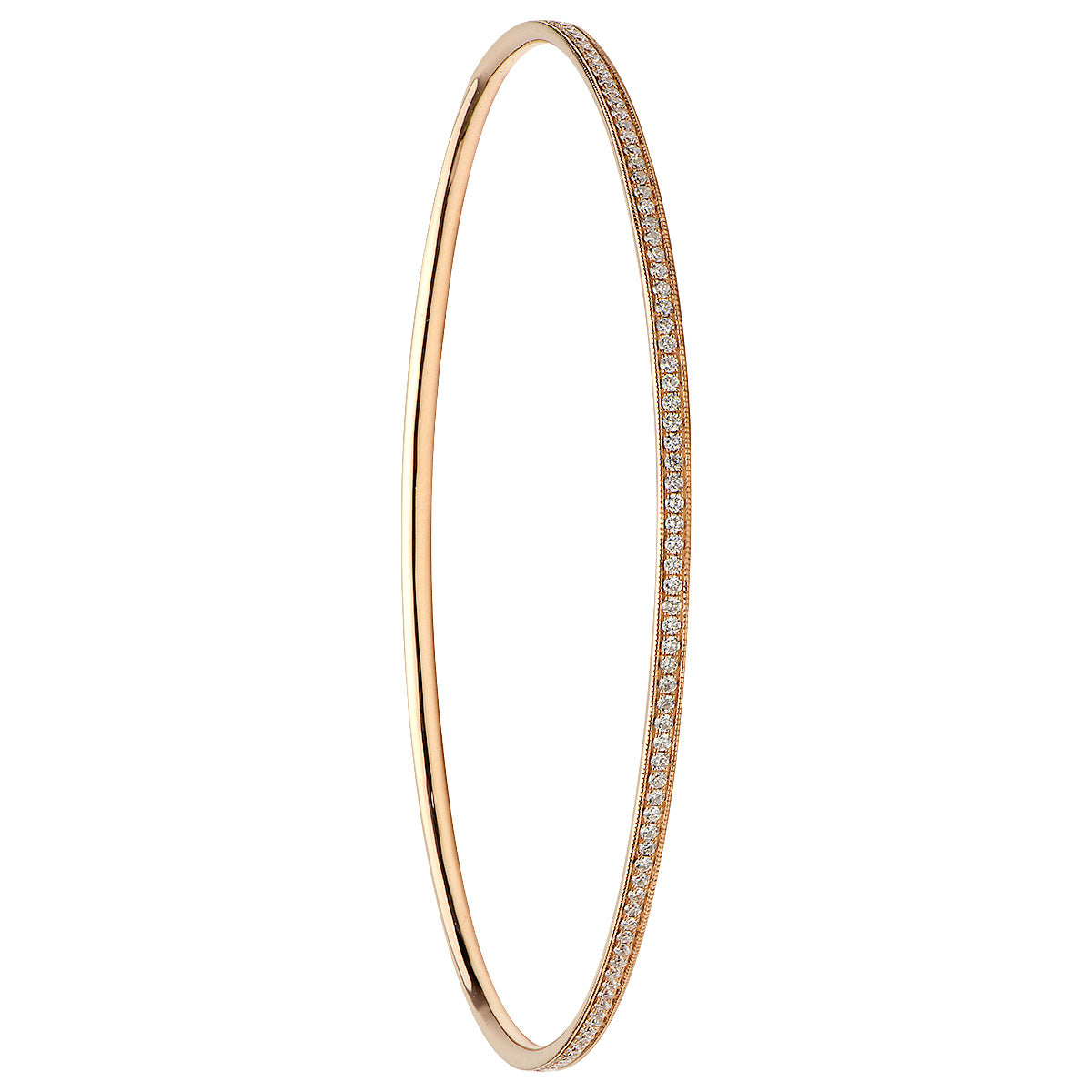 18KR Diamond Bangle