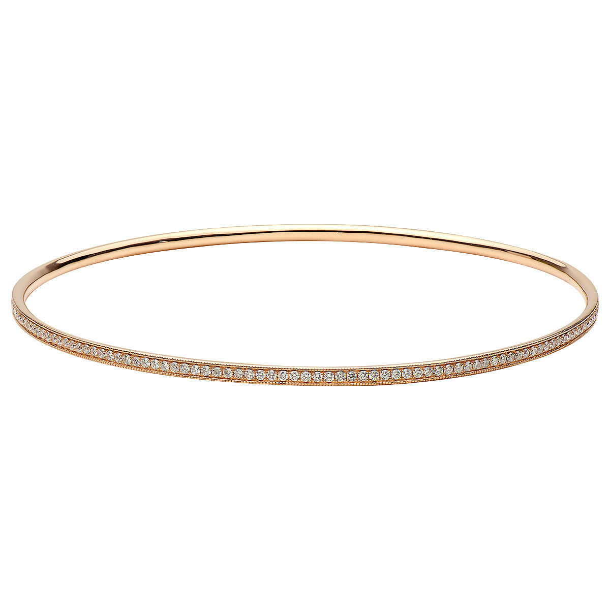 18KR Diamond Bangle