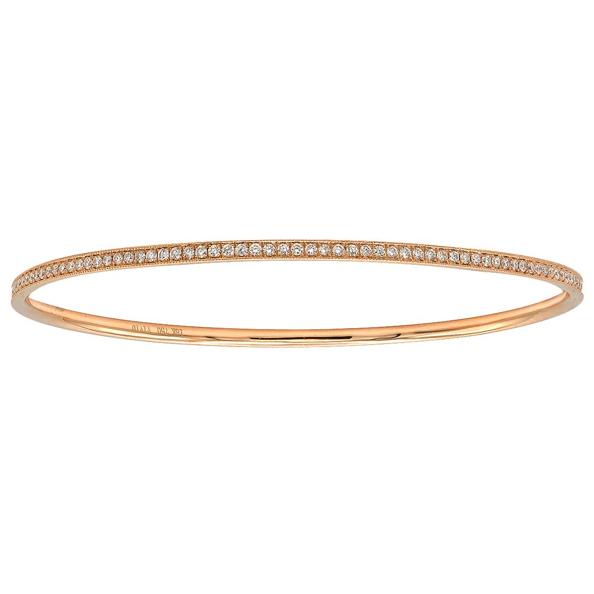 18KR Diamond Bangle