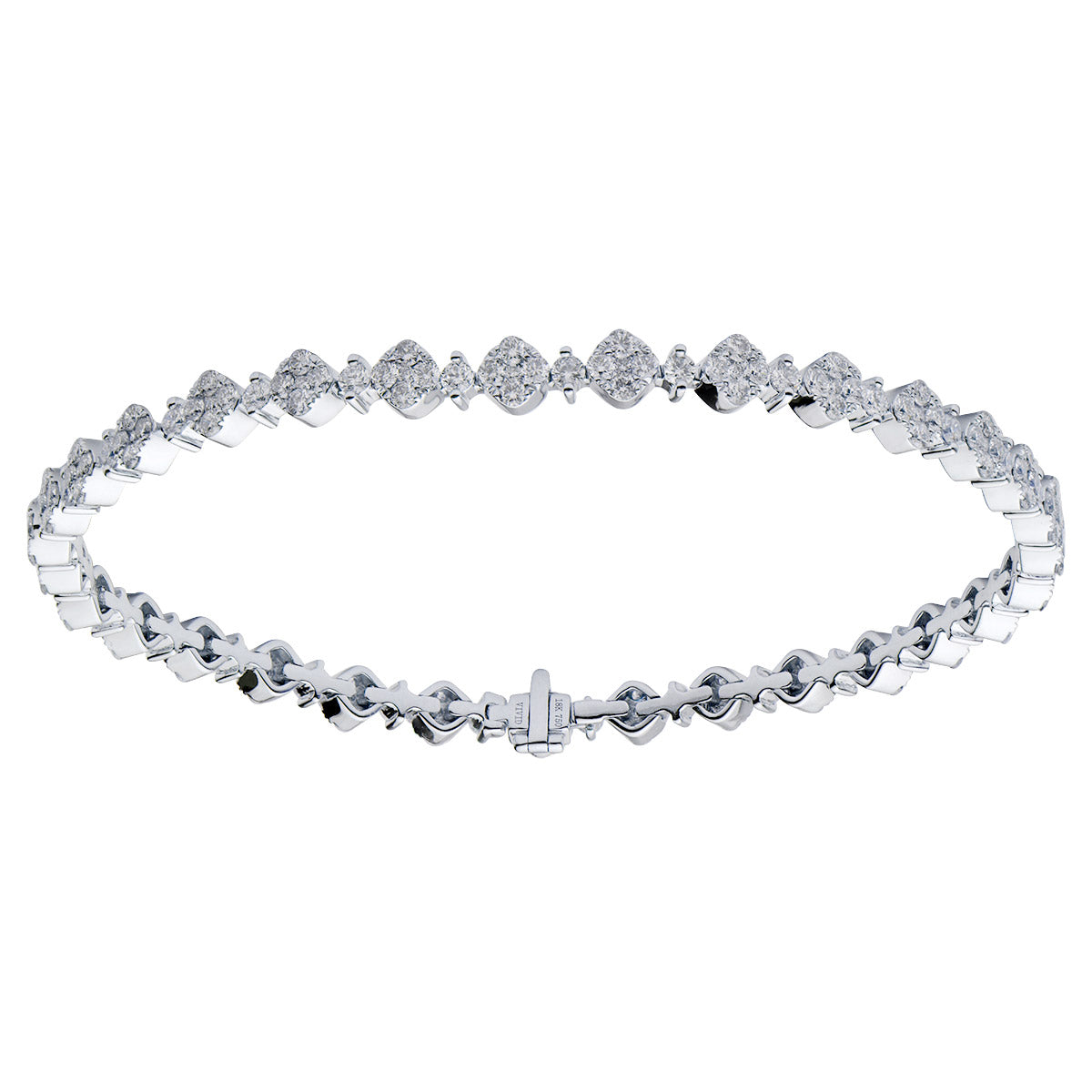 18KW Diamond Bracelet