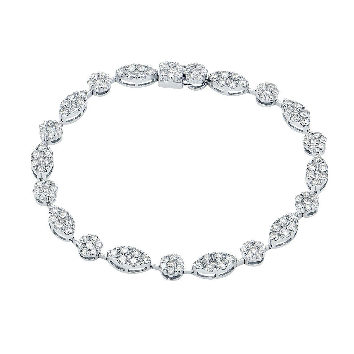 18KW Diamond Bracelet